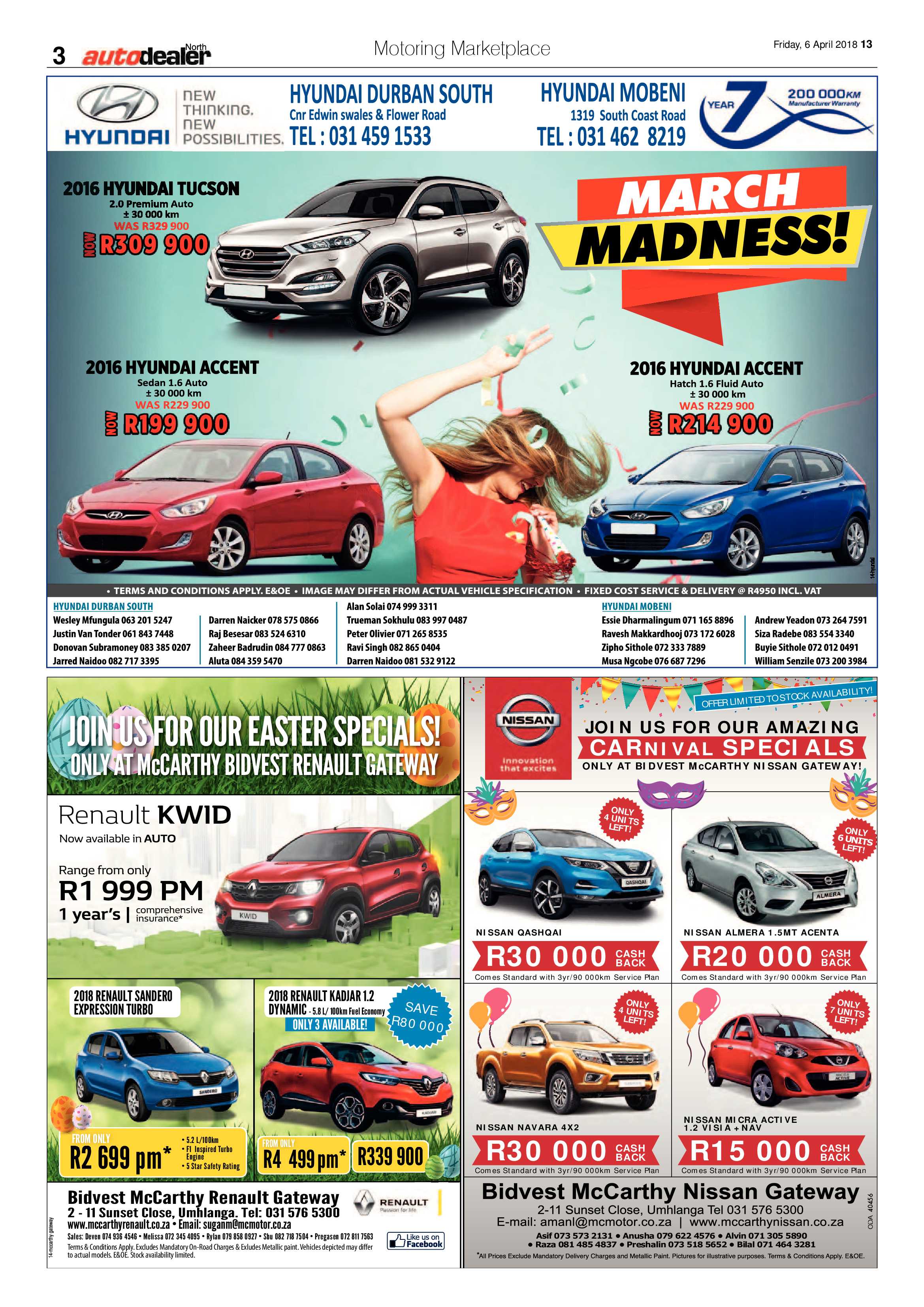 Northglen News 6 April 2018 page 13