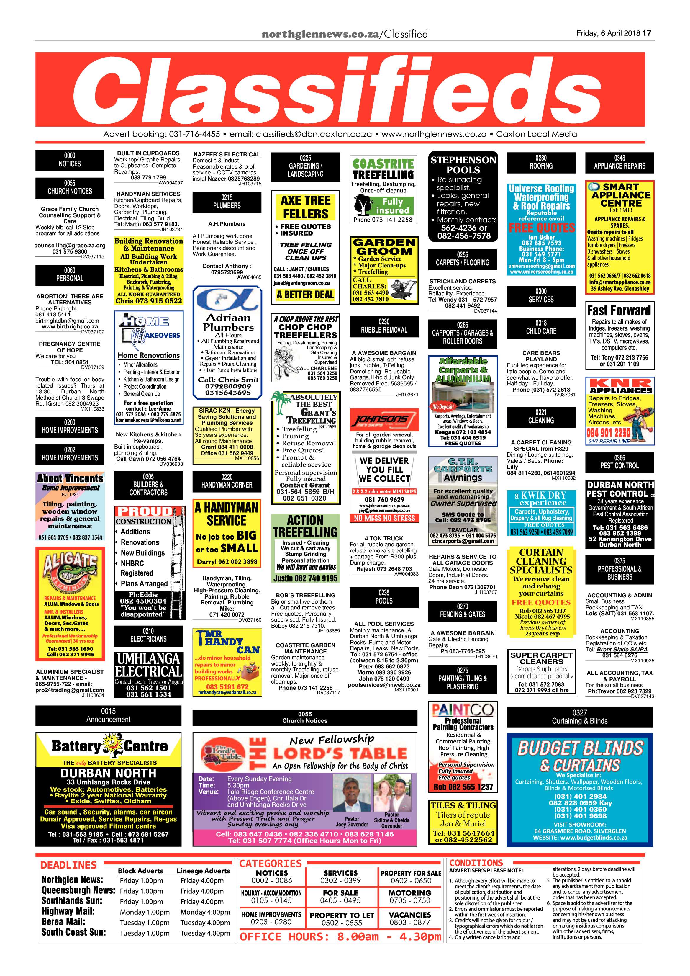 Northglen News 6 April 2018 page 17