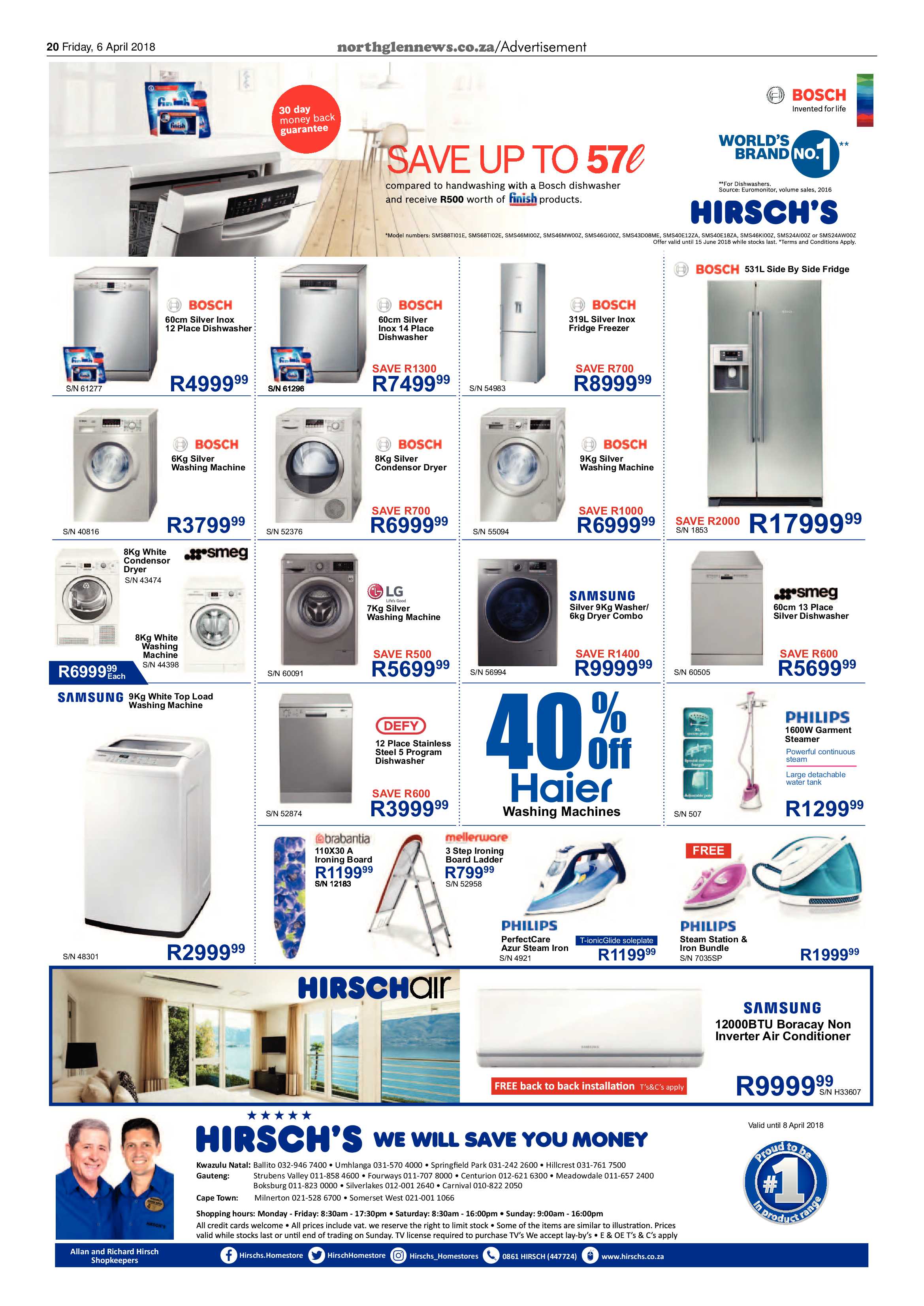 Northglen News 6 April 2018 page 20
