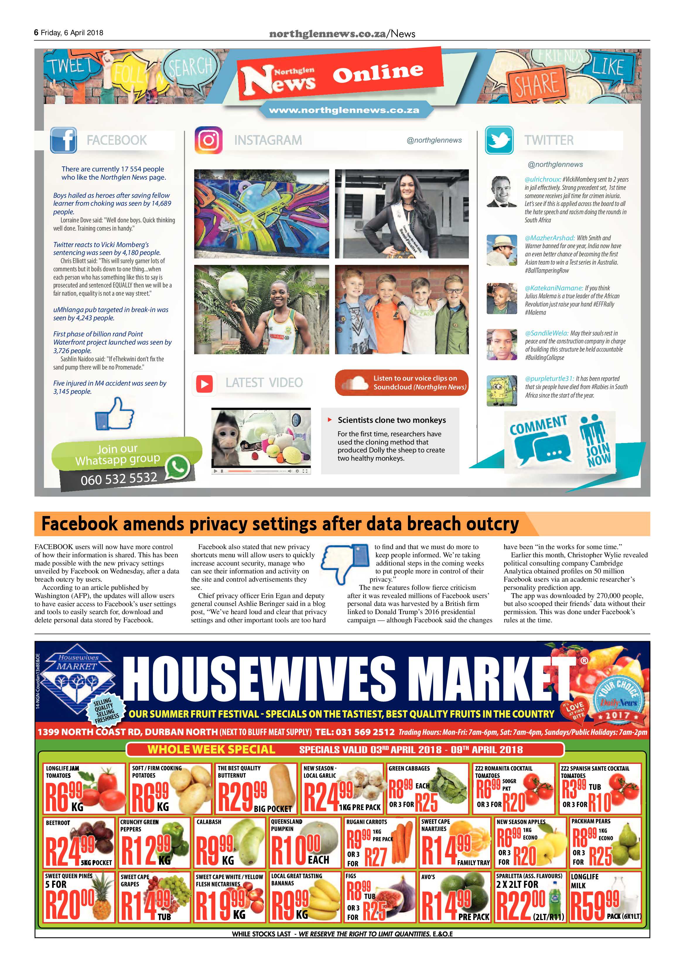 Northglen News 6 April 2018 page 6