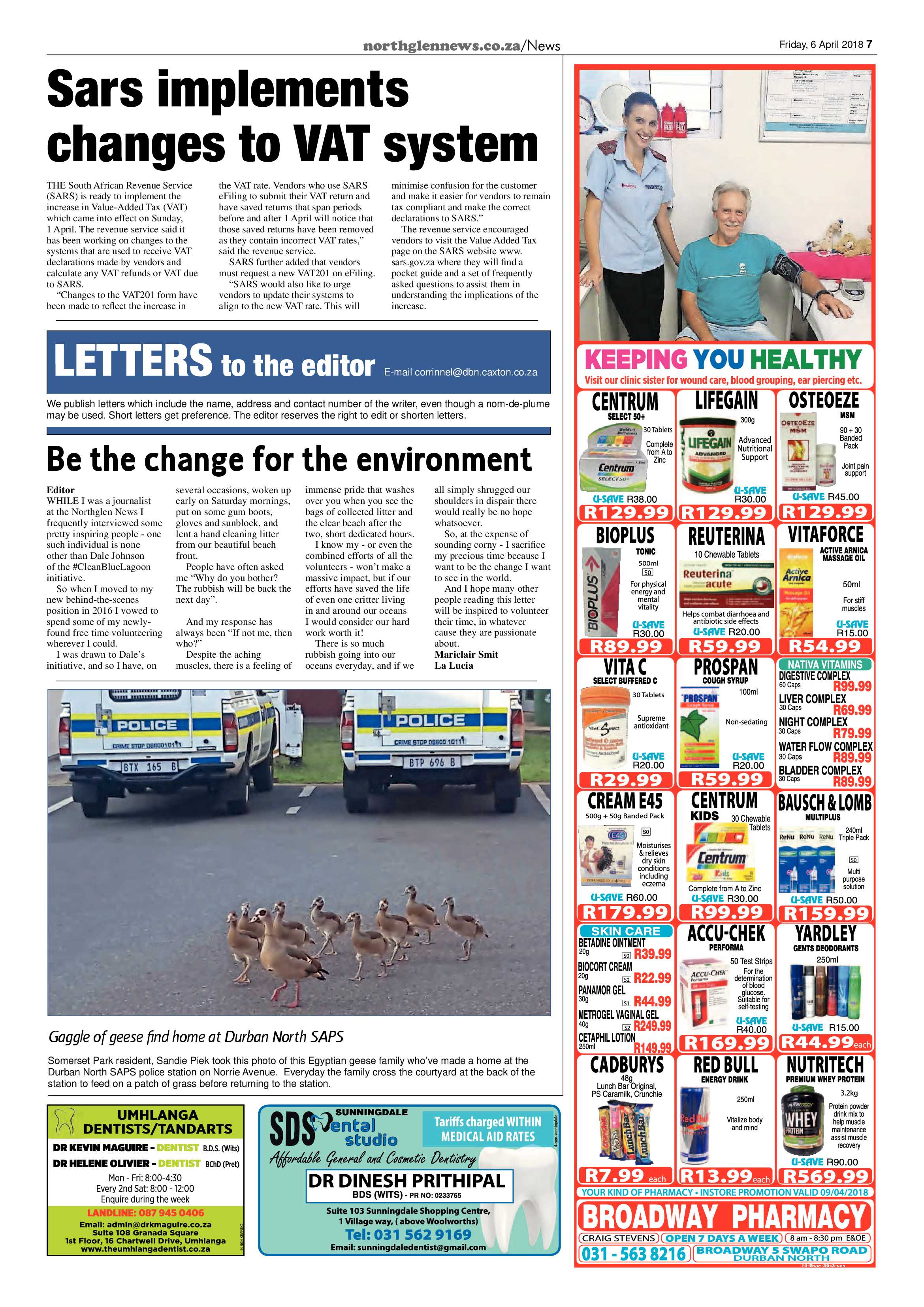 Northglen News 6 April 2018 page 7