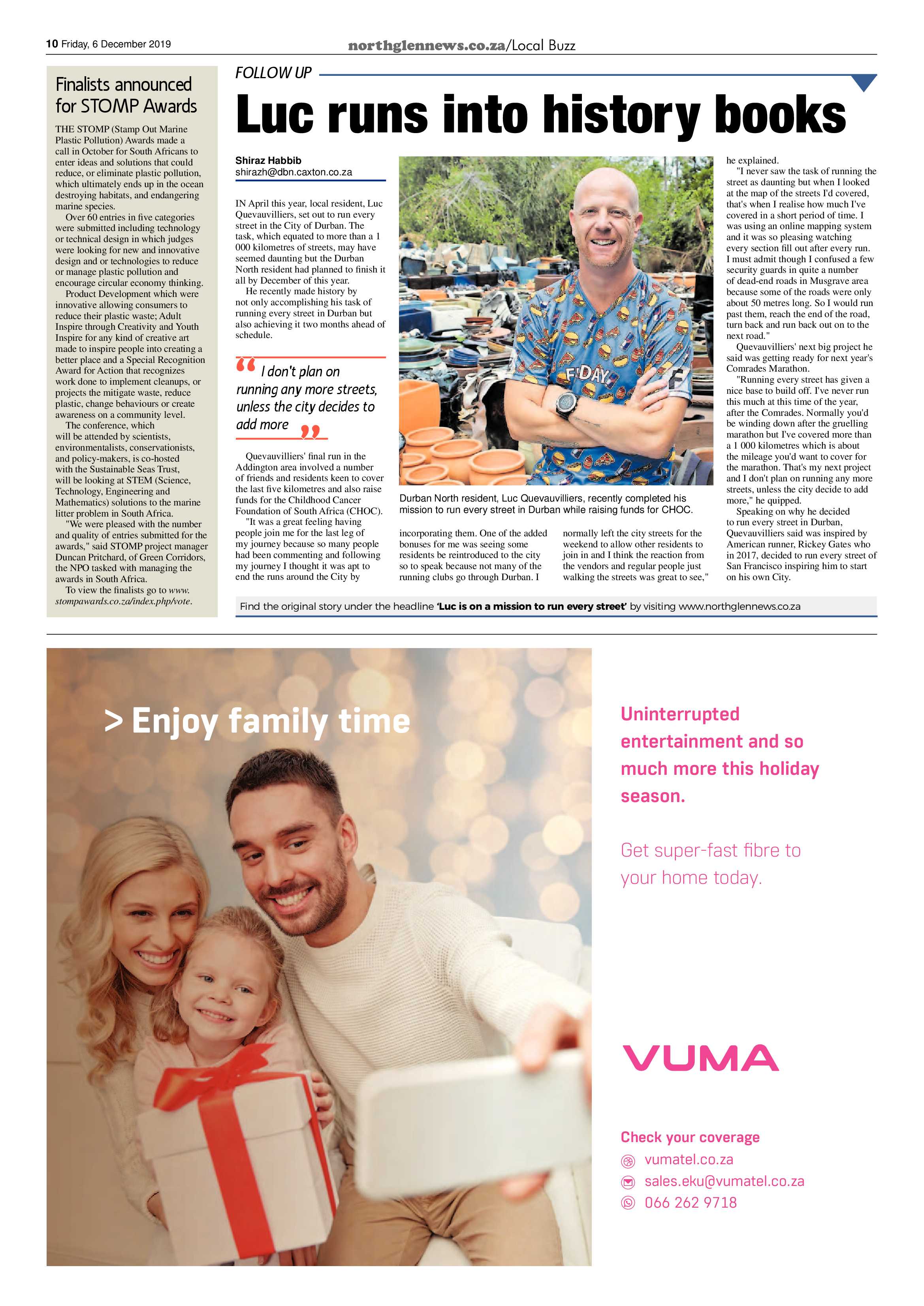Northglen News 6 December 2019 page 10