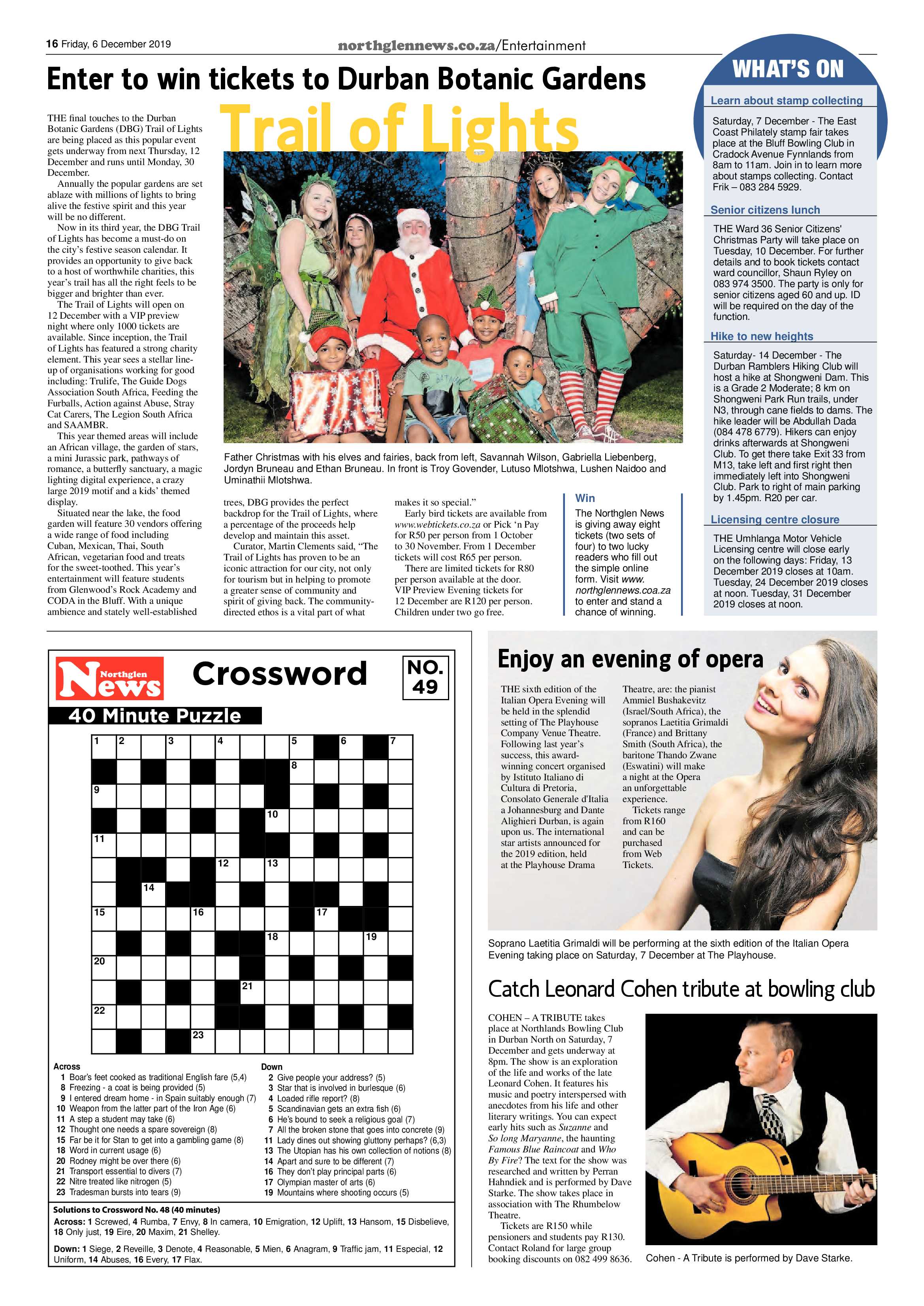 Northglen News 6 December 2019 page 16