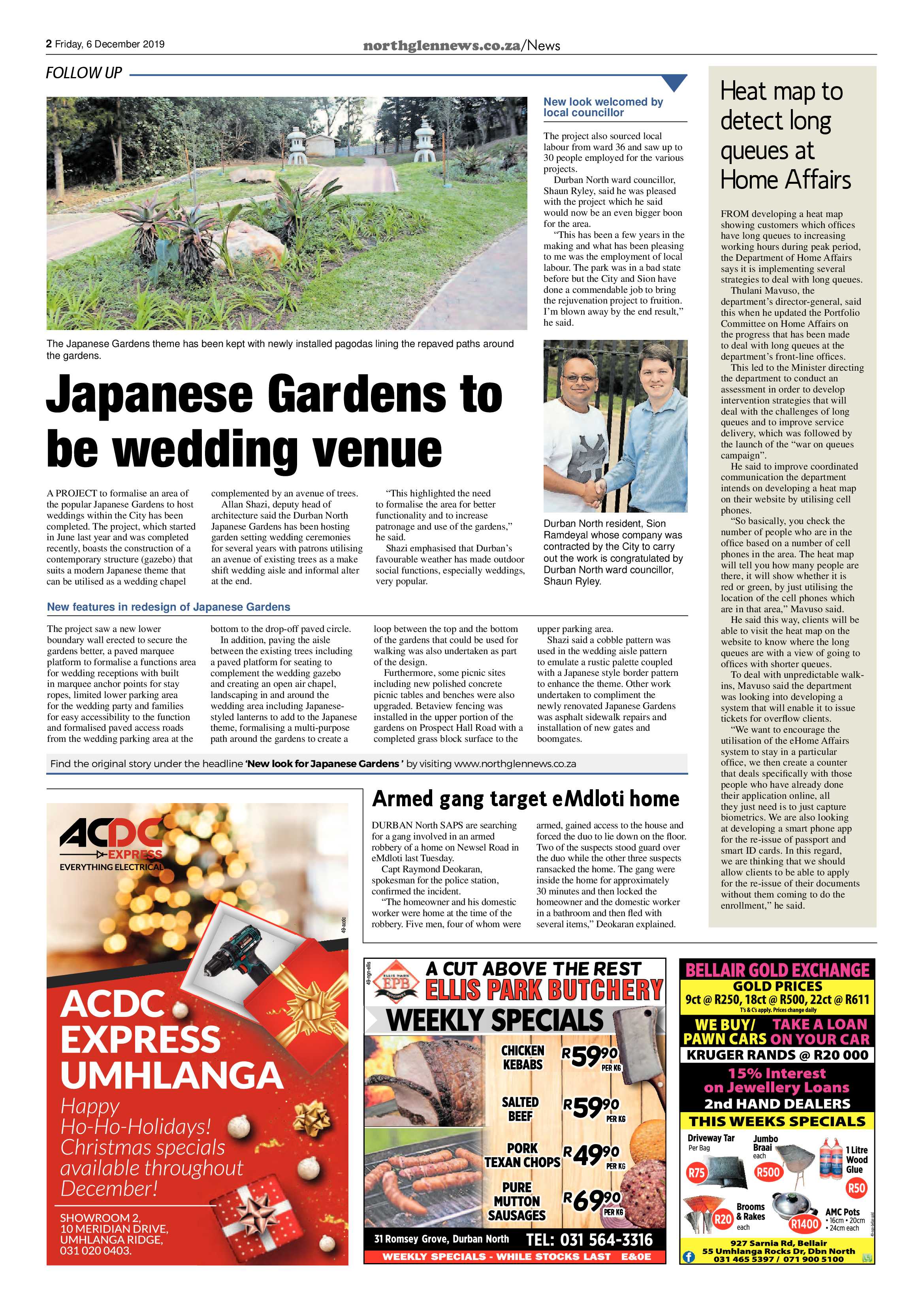Northglen News 6 December 2019 page 2