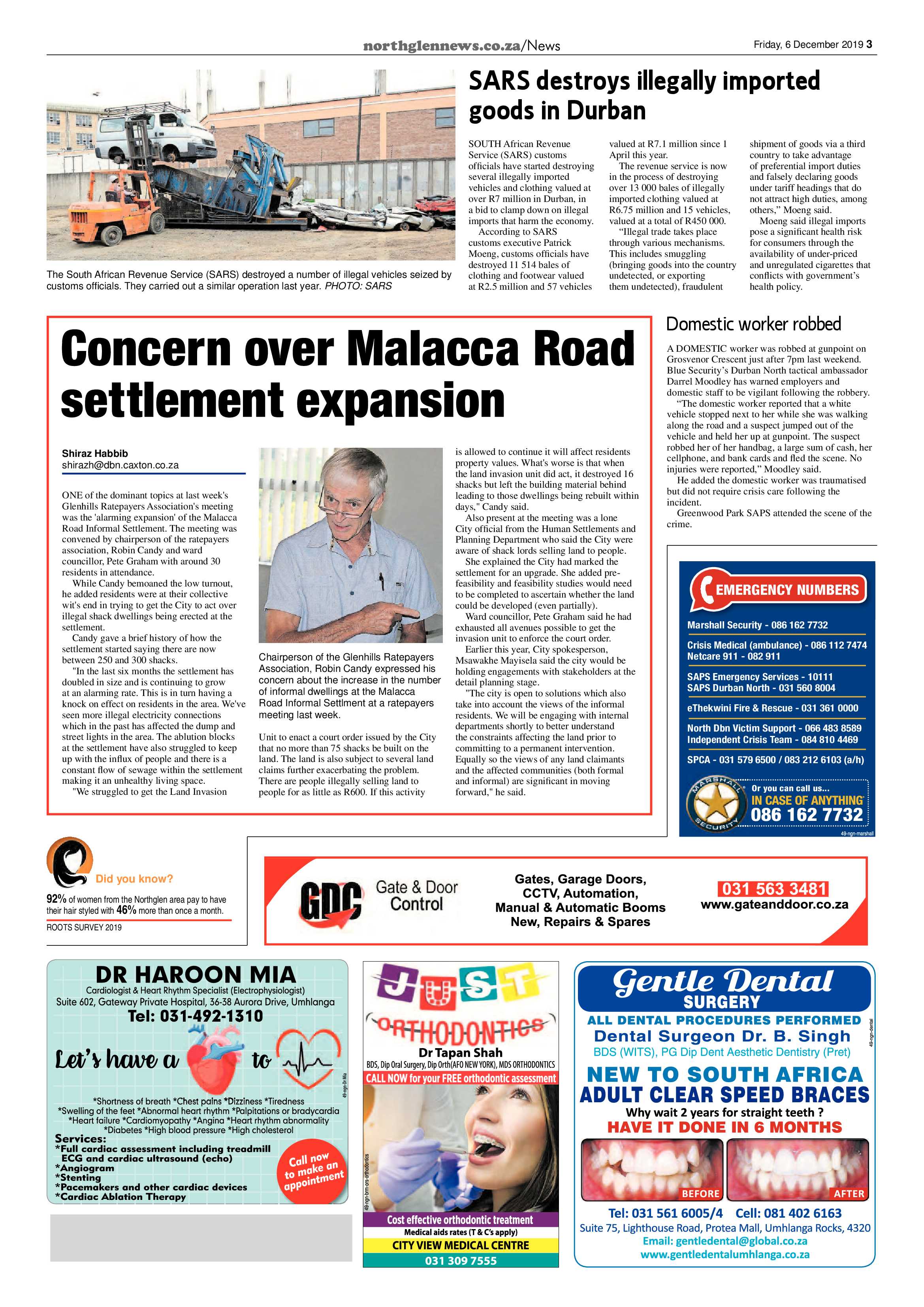 Northglen News 6 December 2019 page 3