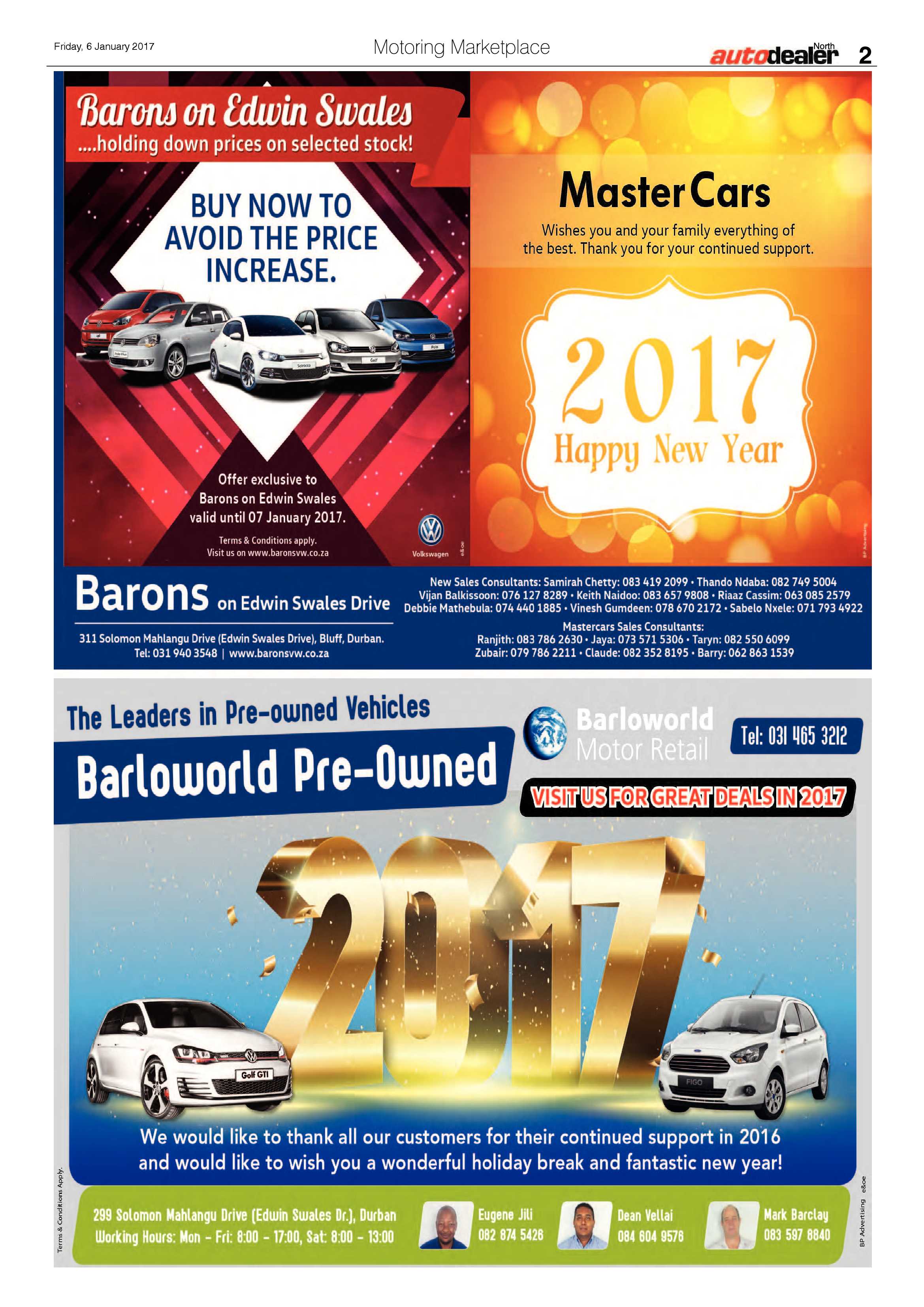 Northglen News 6 January 2017 page 16