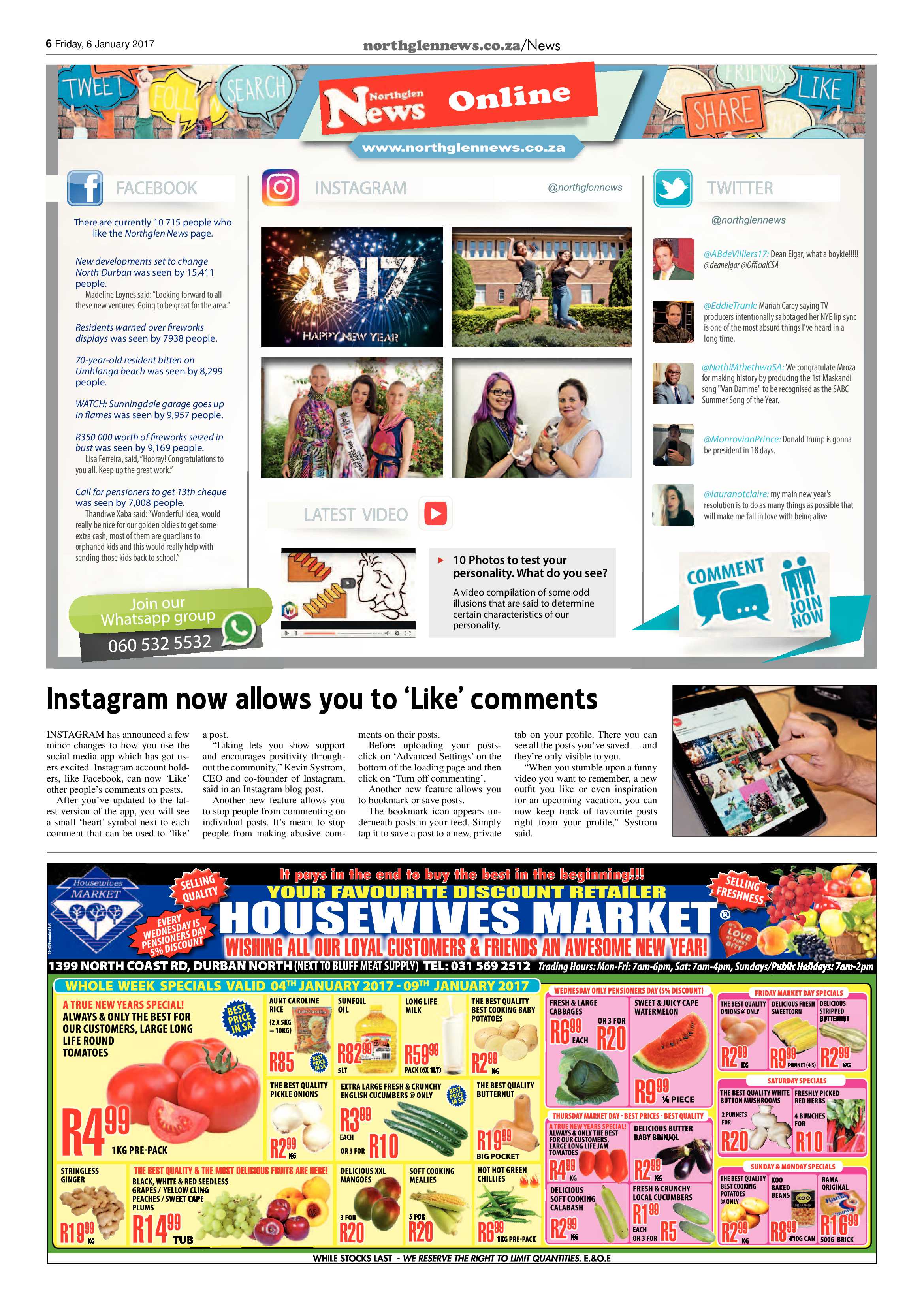 Northglen News 6 January 2017 page 6