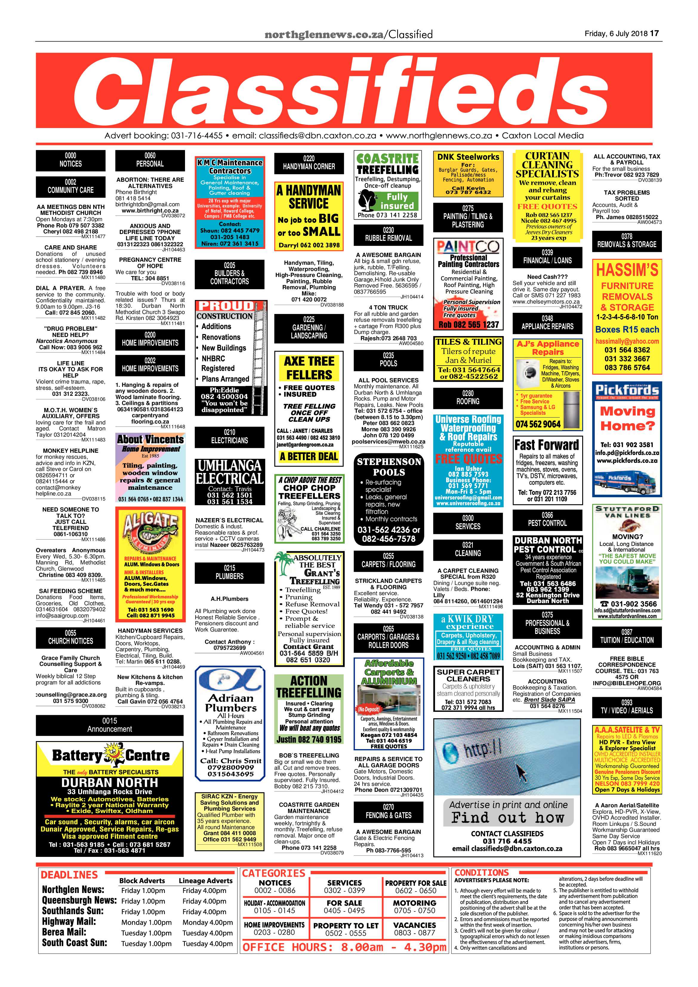 Northglen News 6 July 2018 page 17