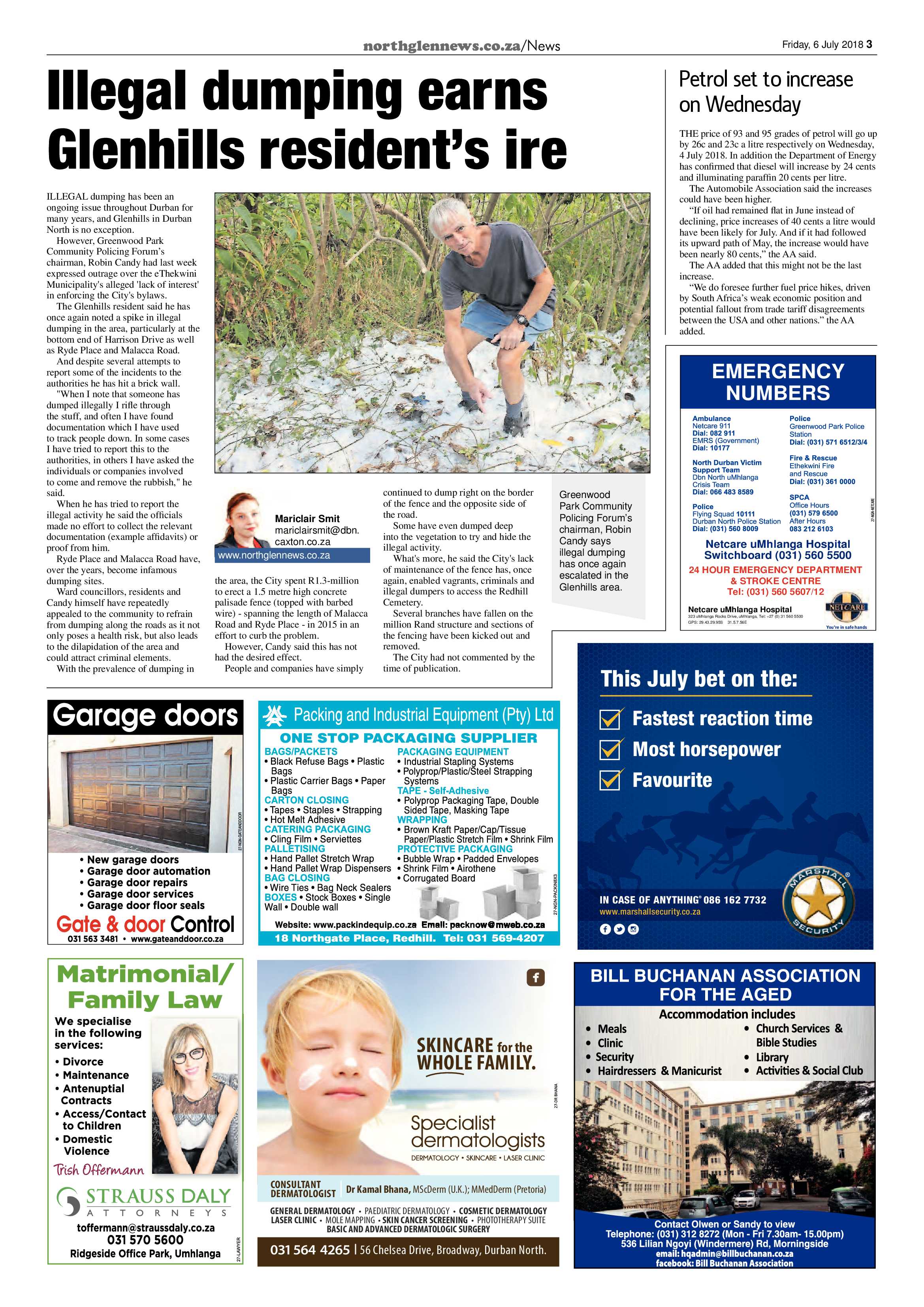 Northglen News 6 July 2018 page 3