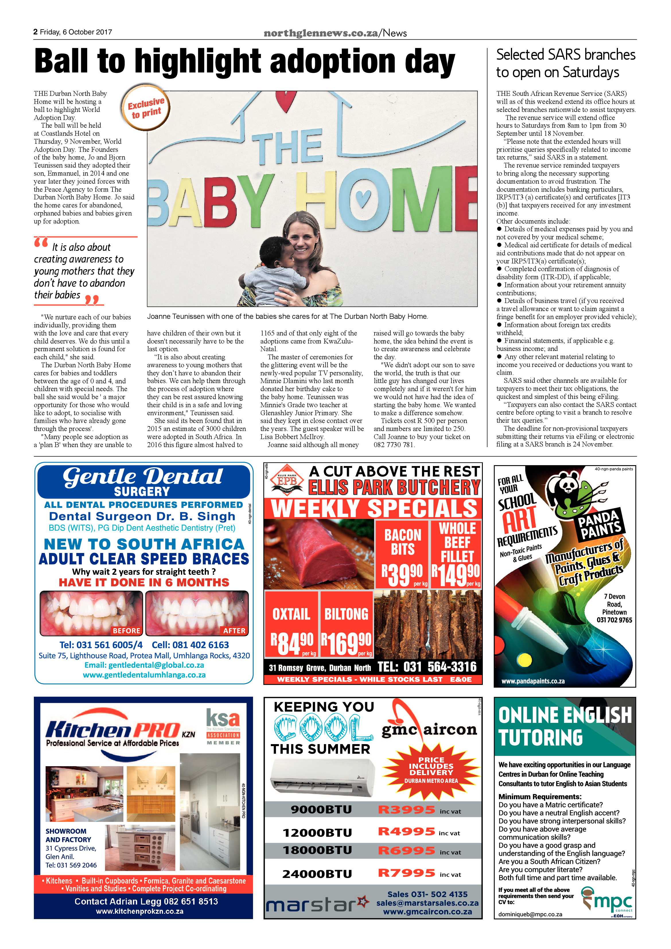 Northglen News 6 October 2017 page 2
