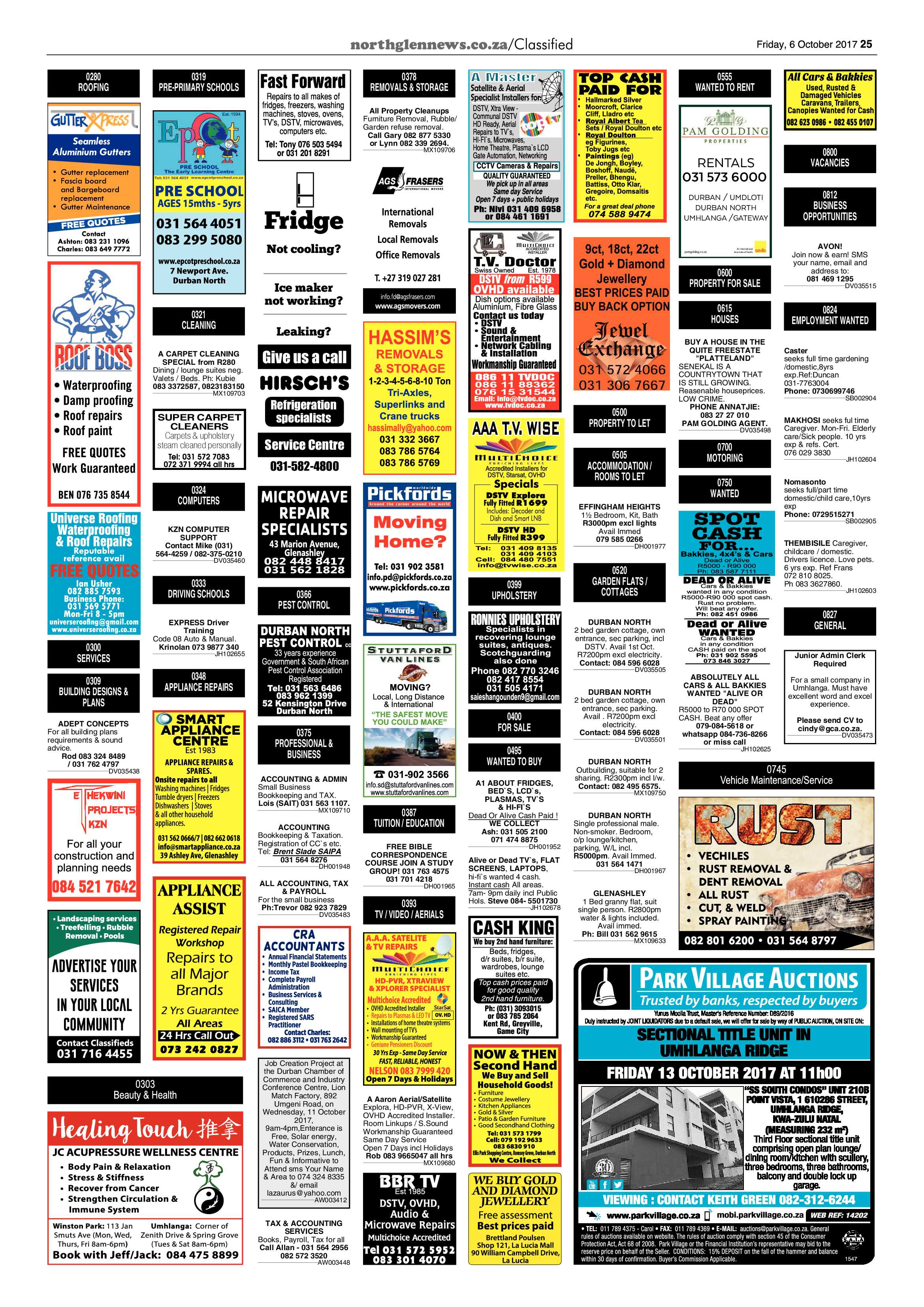 Northglen News 6 October 2017 page 25