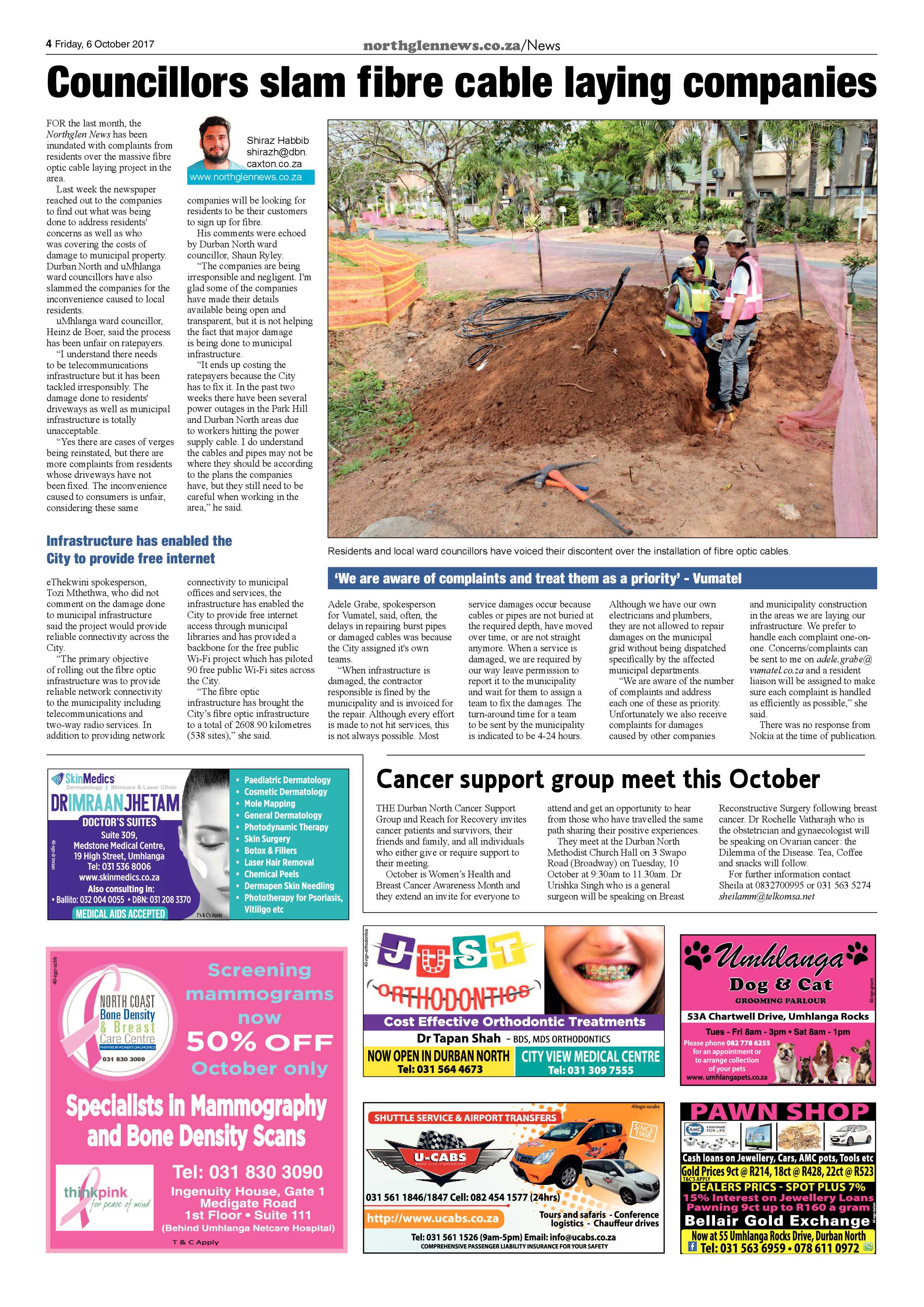Northglen News 6 October 2017 page 4