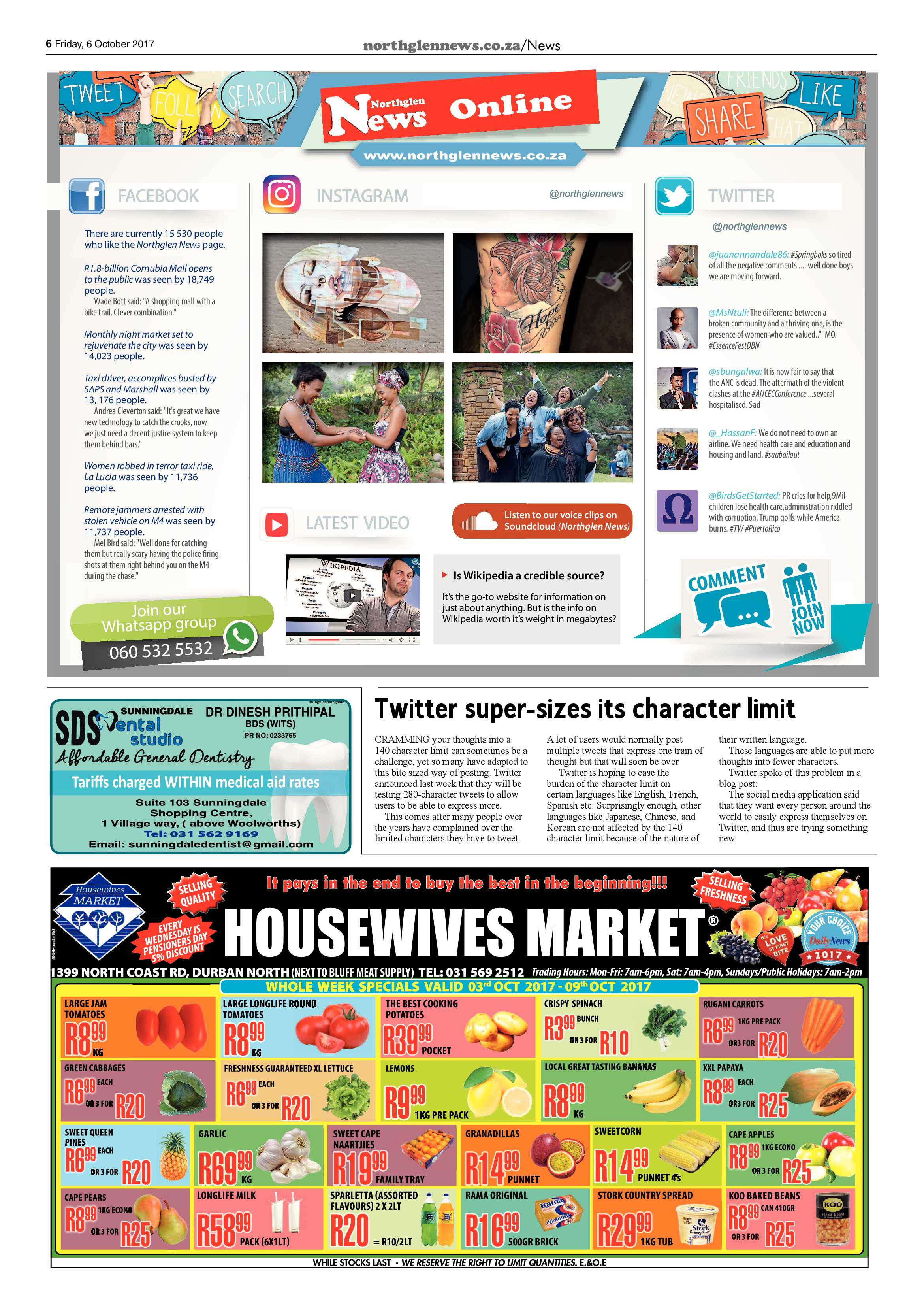 Northglen News 6 October 2017 page 6