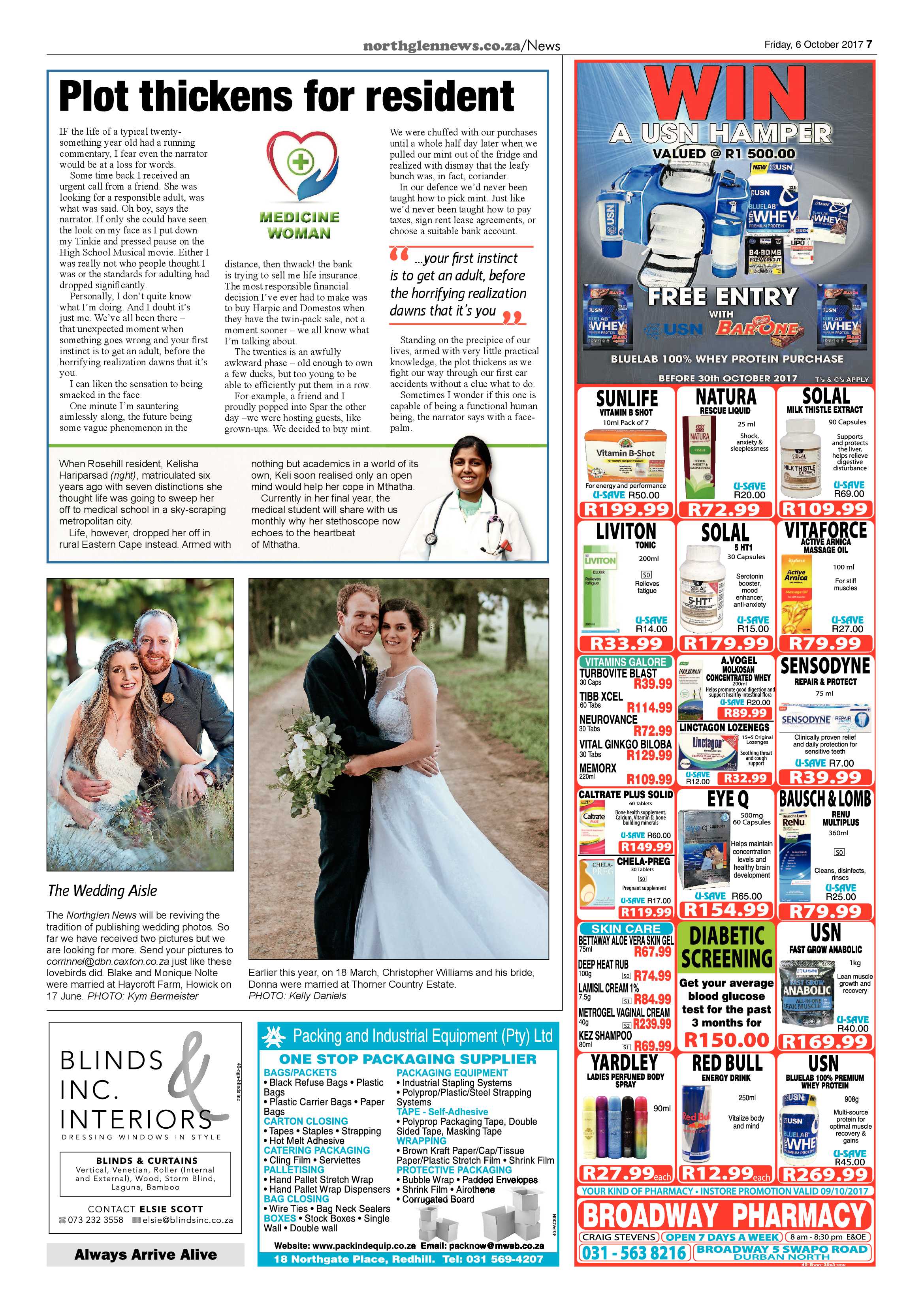 Northglen News 6 October 2017 page 7