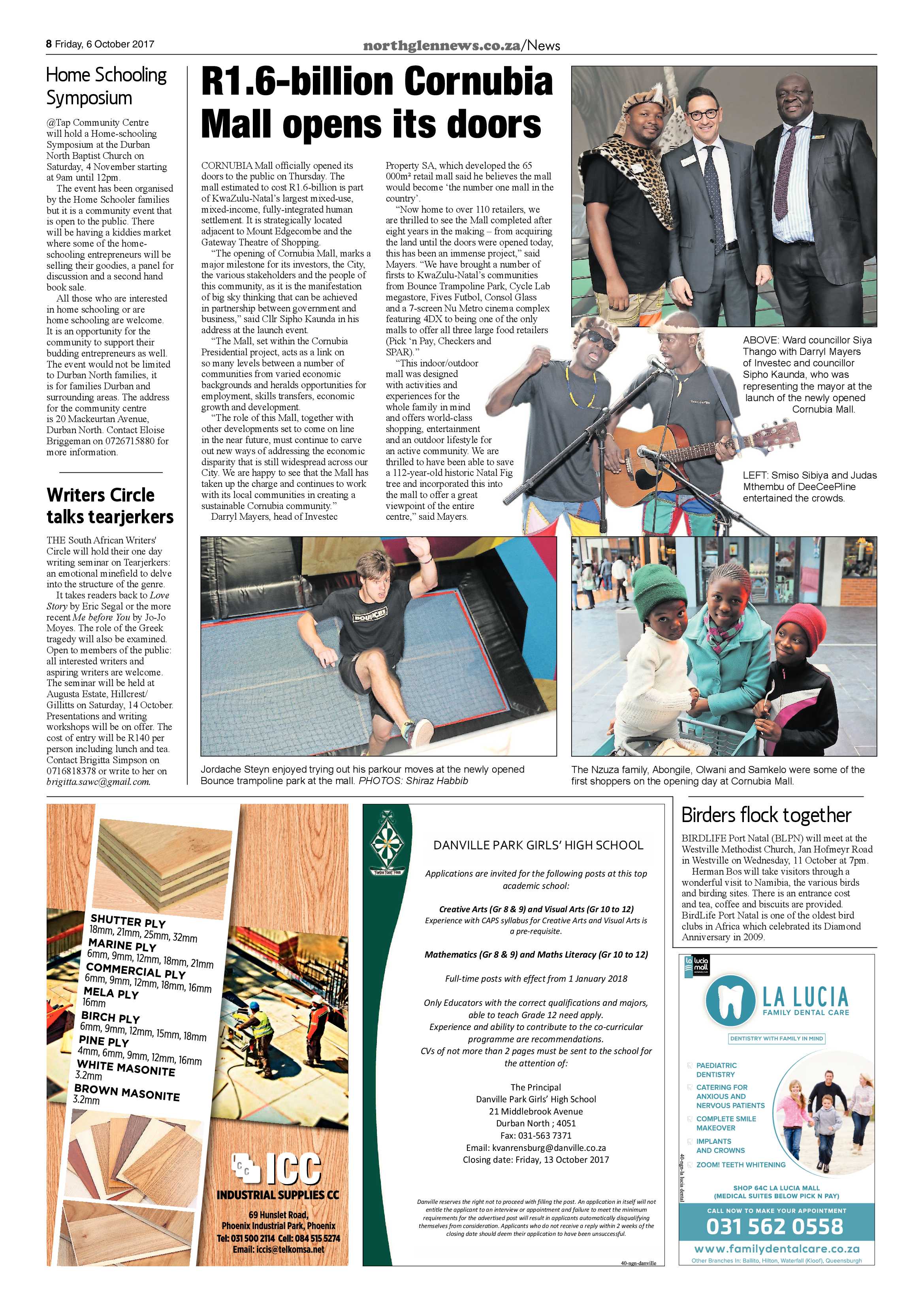 Northglen News 6 October 2017 page 8