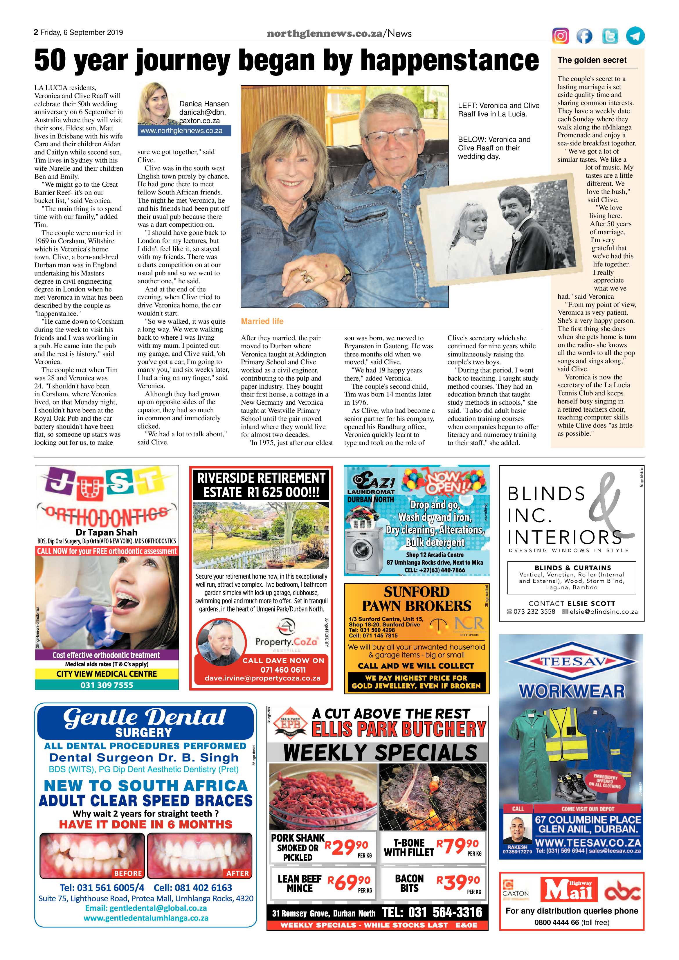 Northglen News 6 September 2019 page 2