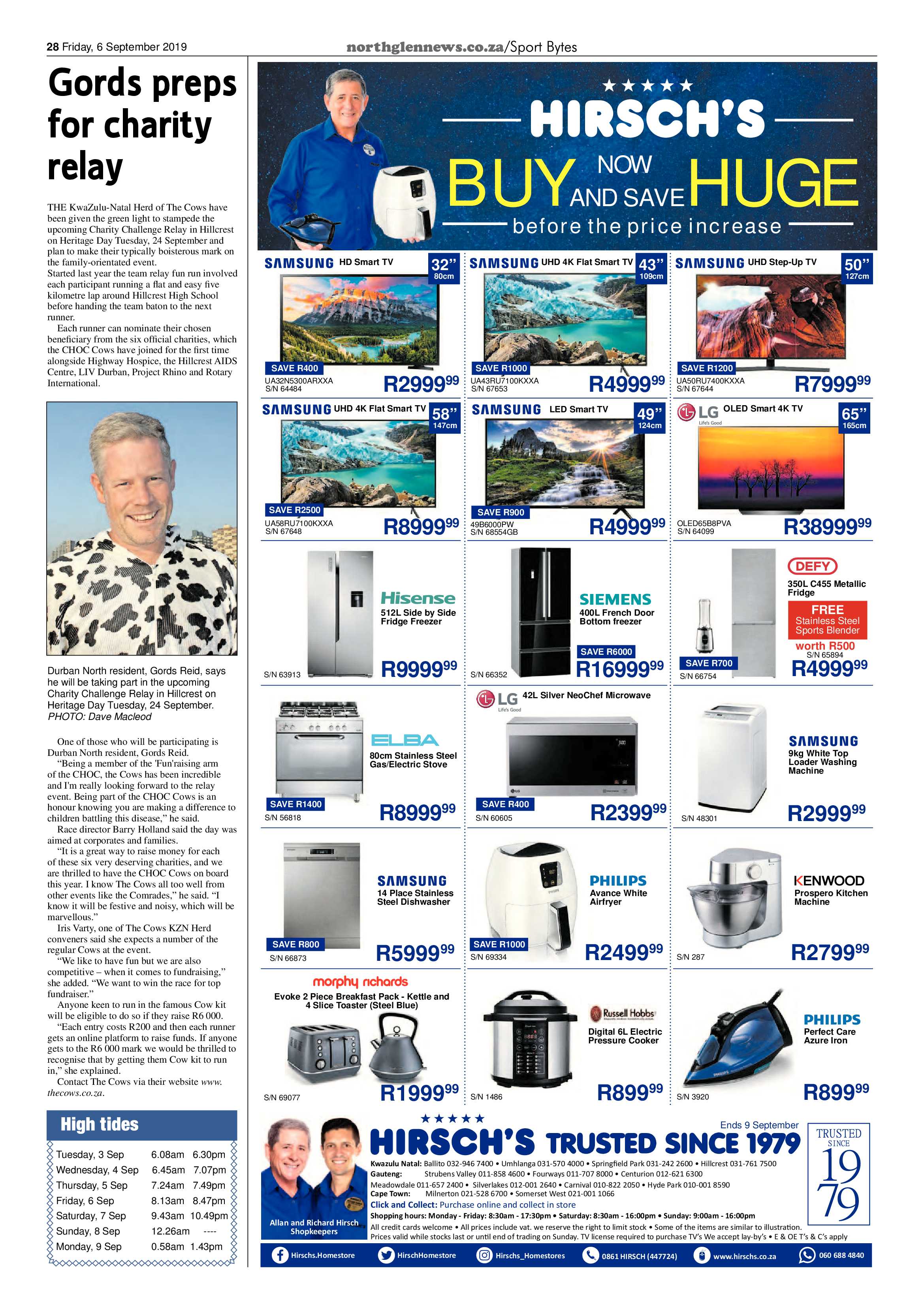 Northglen News 6 September 2019 page 28
