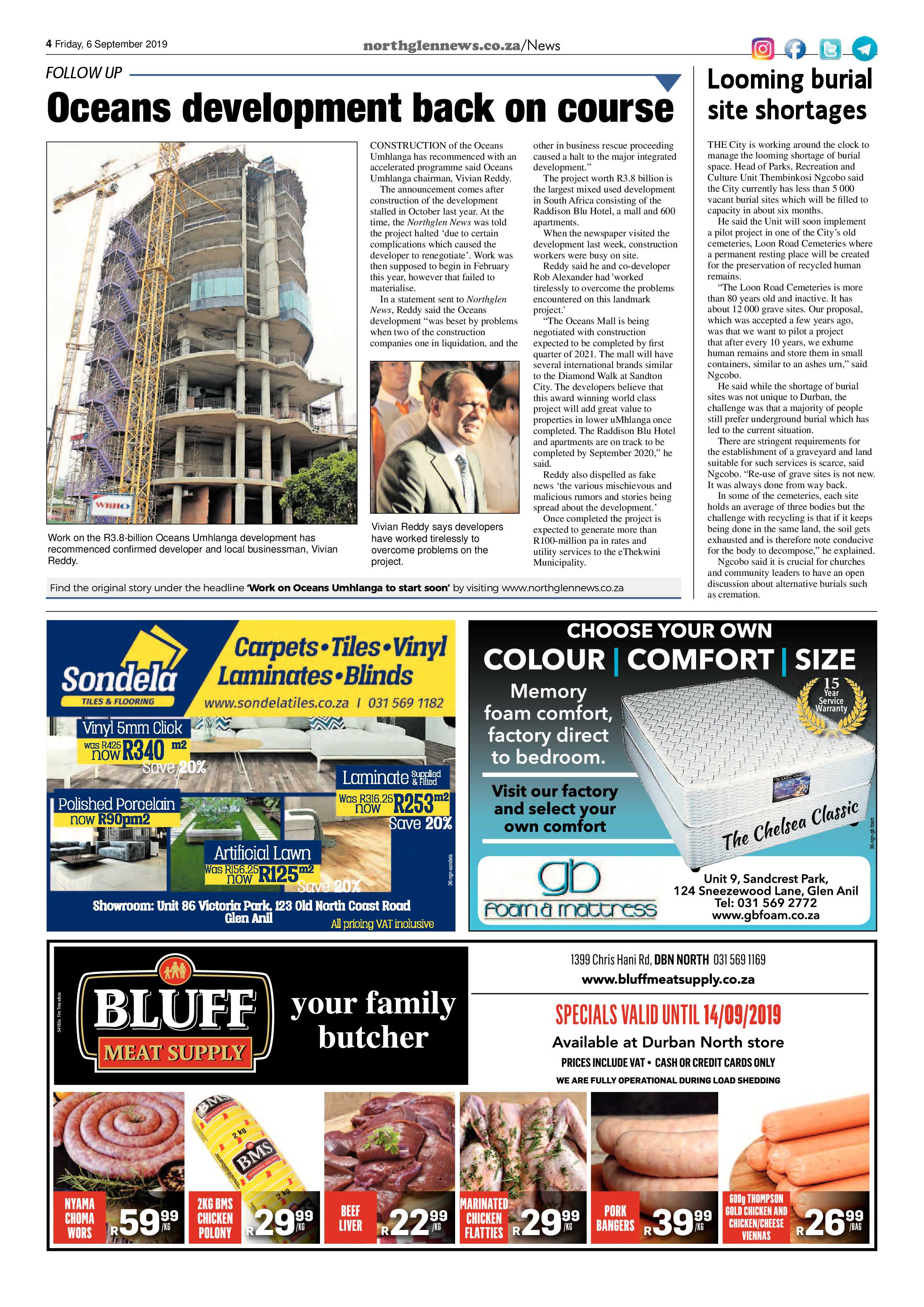 Northglen News 6 September 2019 page 4