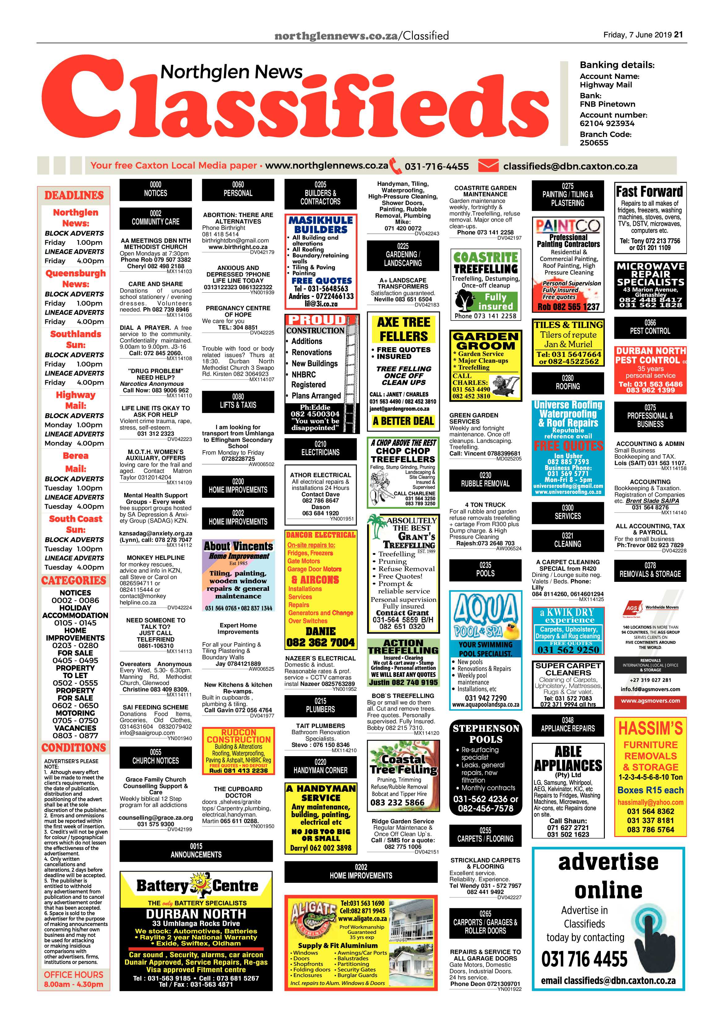 Northglen News 7 June 2019 page 21