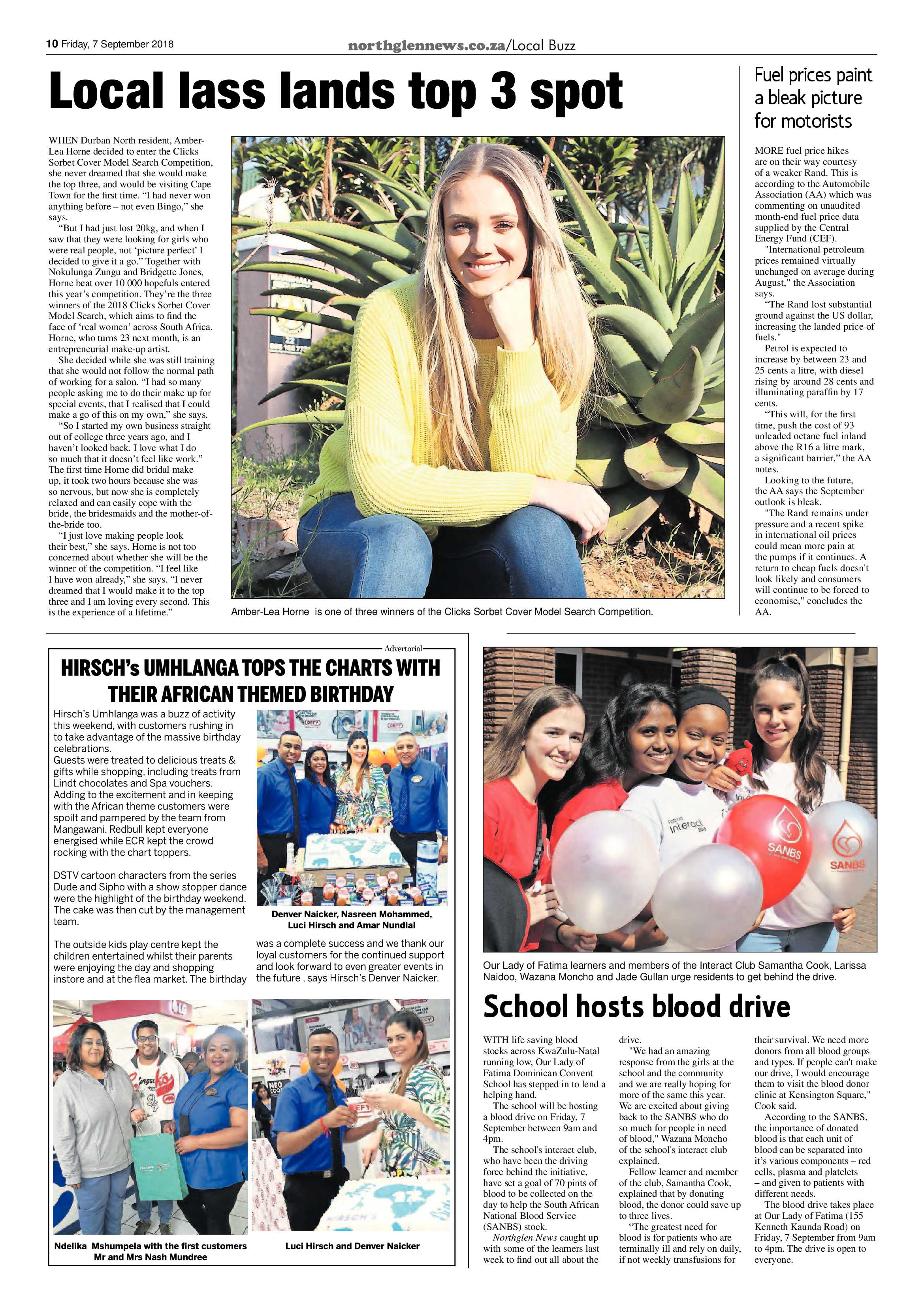 Northglen News 7 September 2018 page 10