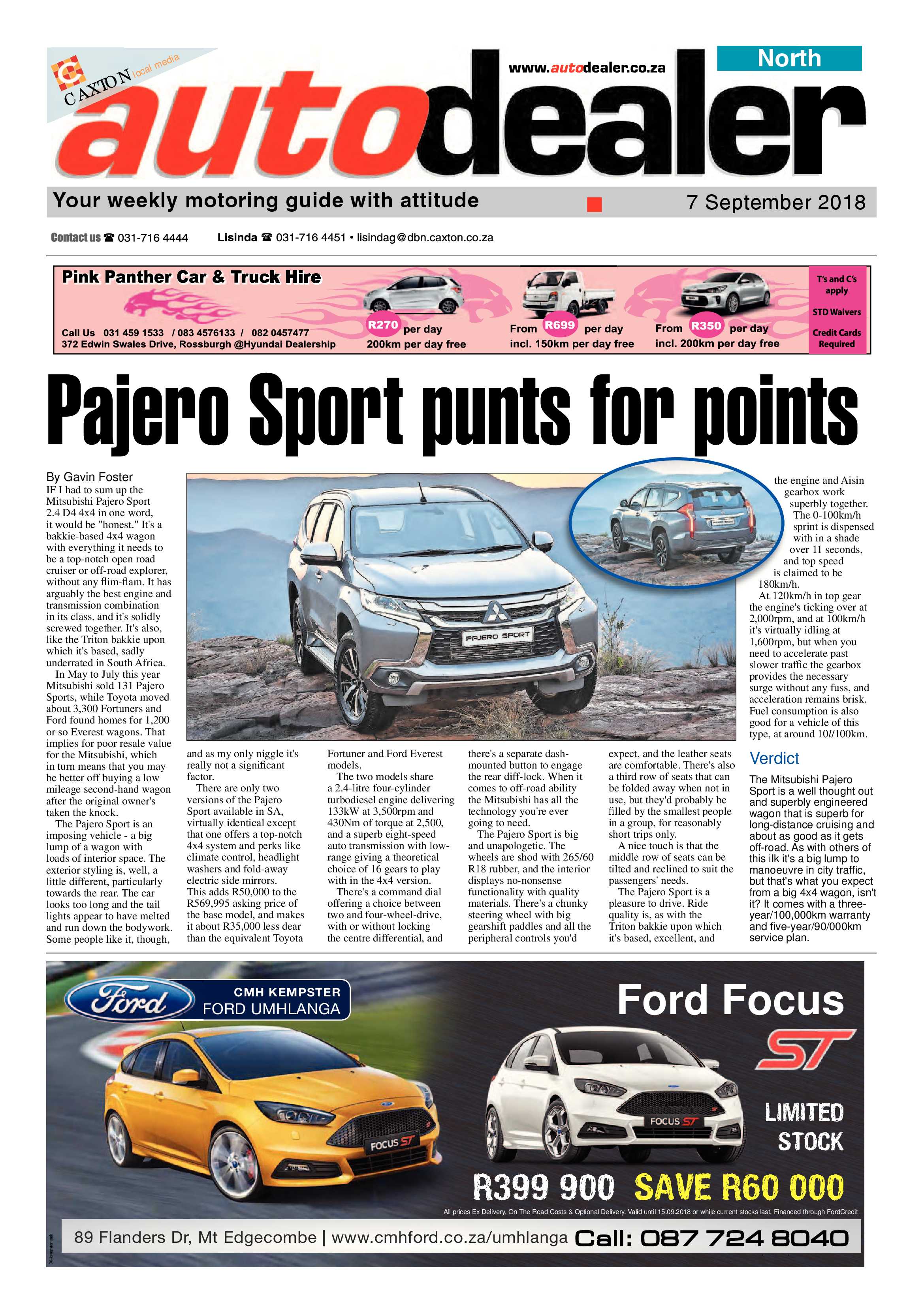 Northglen News 7 September 2018 page 15