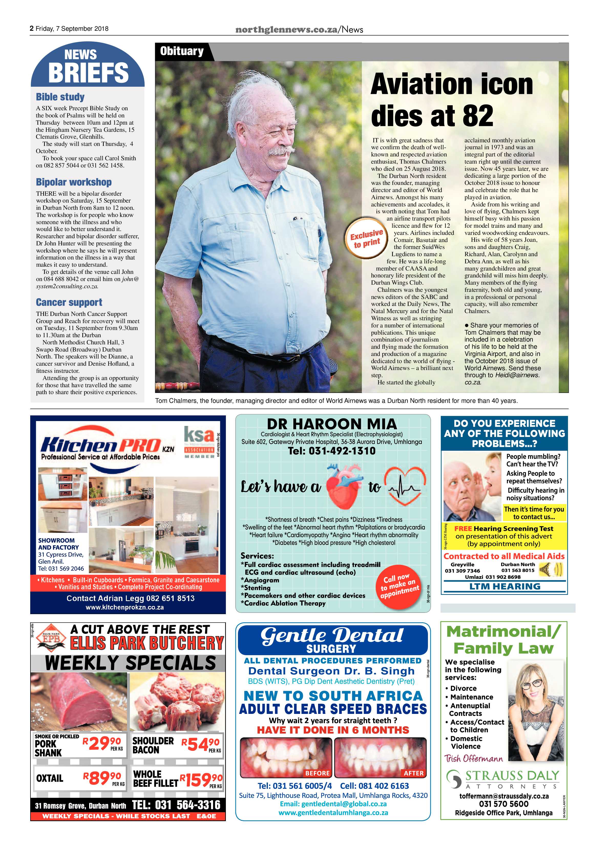 Northglen News 7 September 2018 page 2