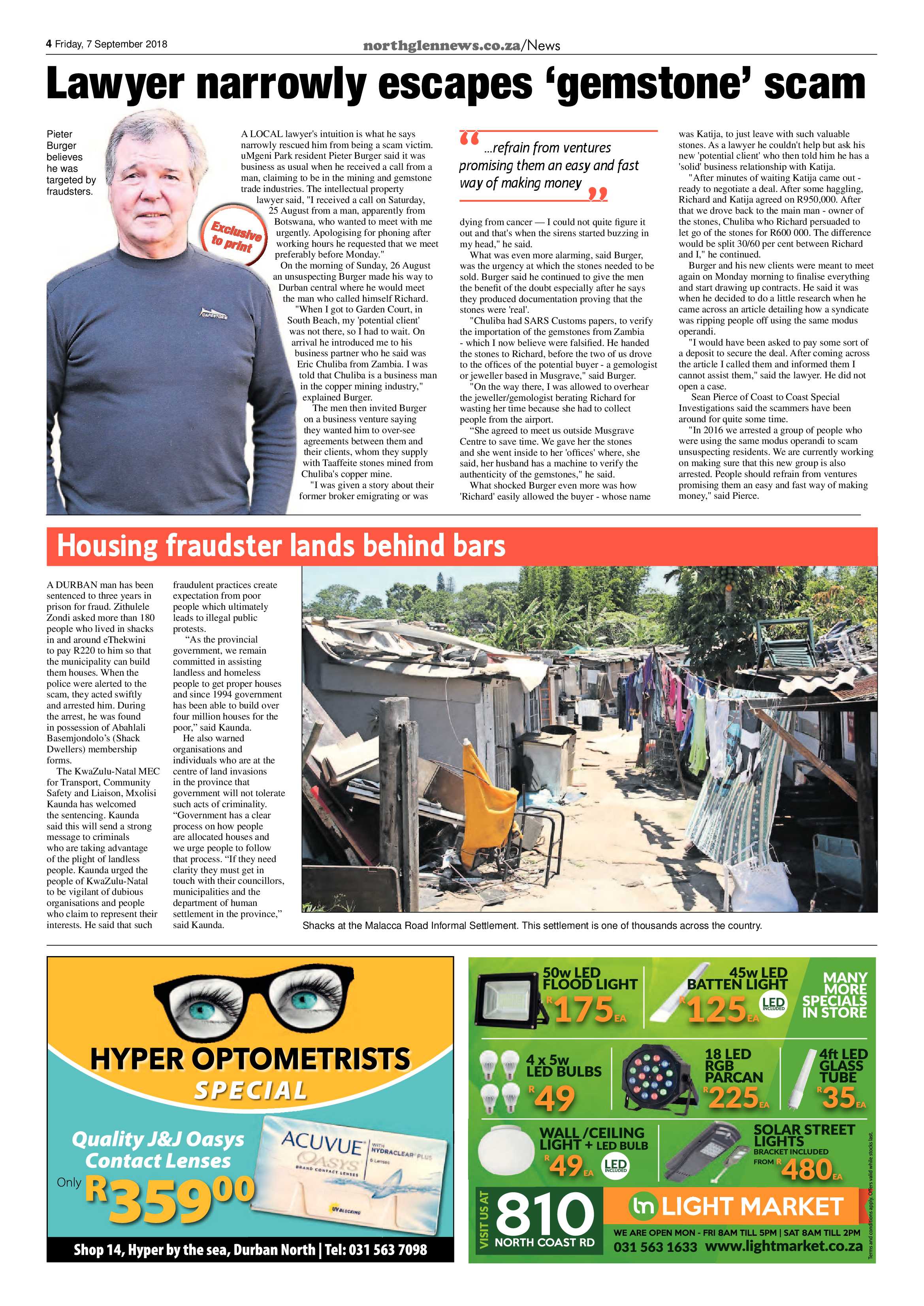 Northglen News 7 September 2018 page 4