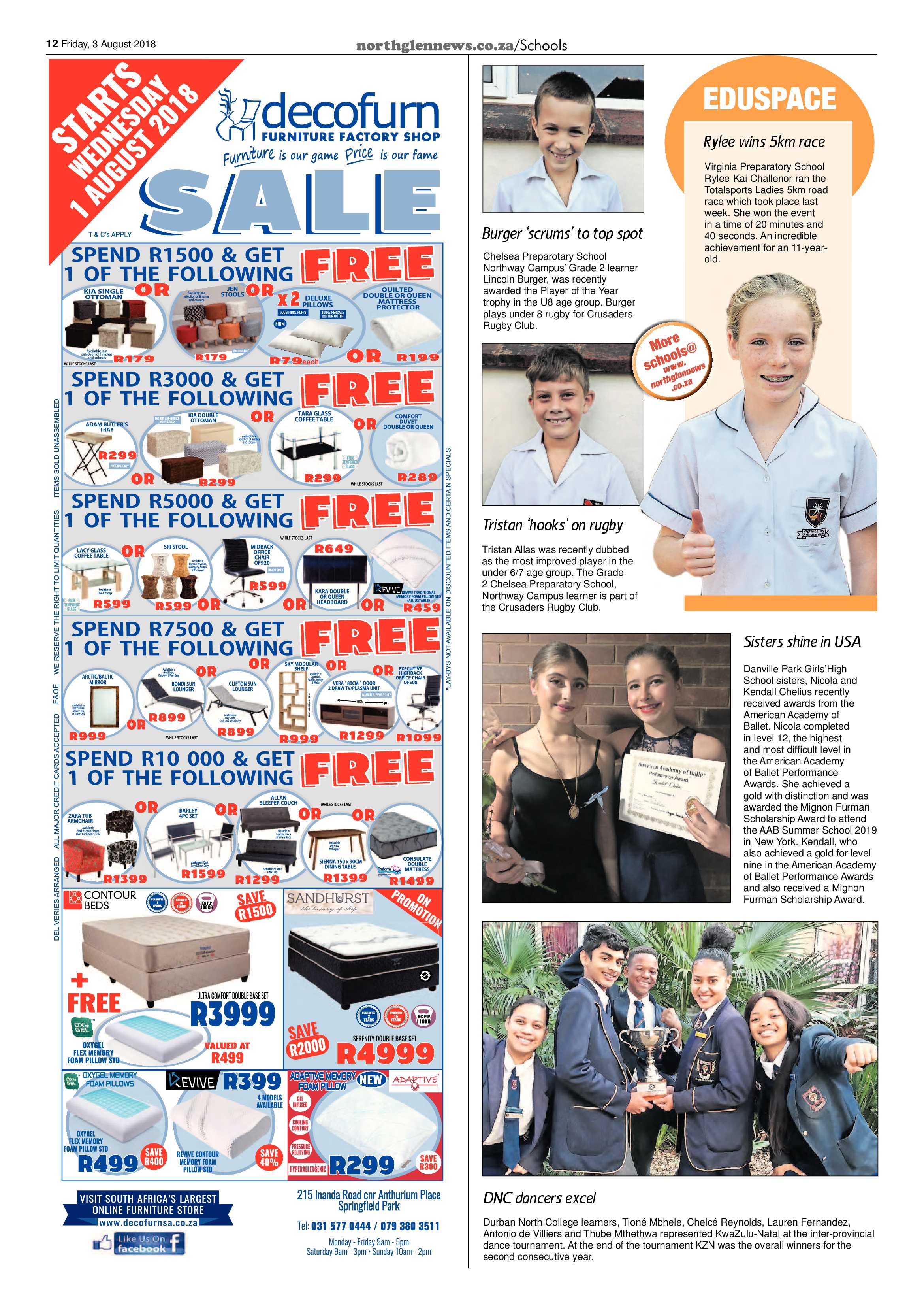 Northglen News 3 August 2018 page 12