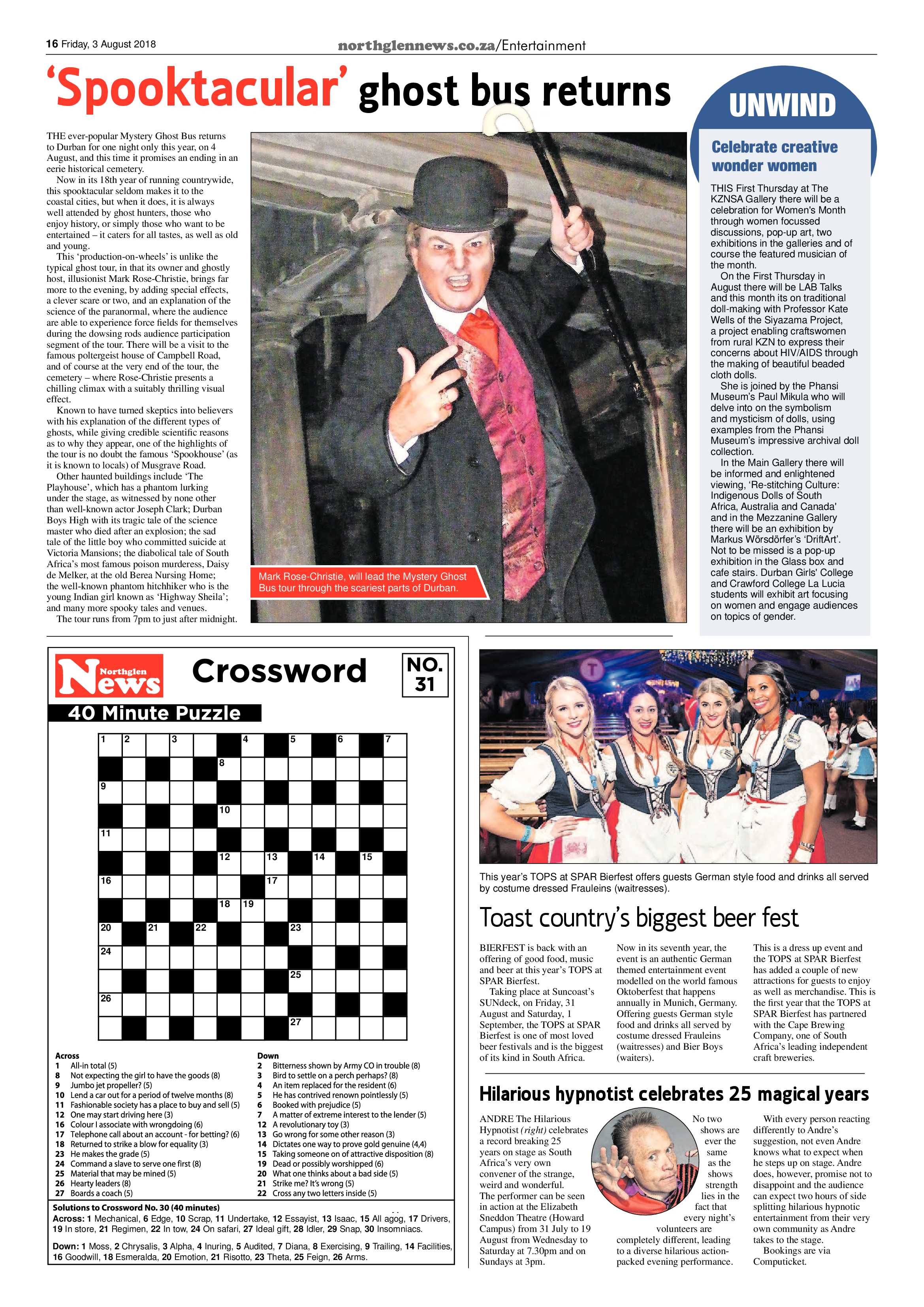 Northglen News 3 August 2018 page 16