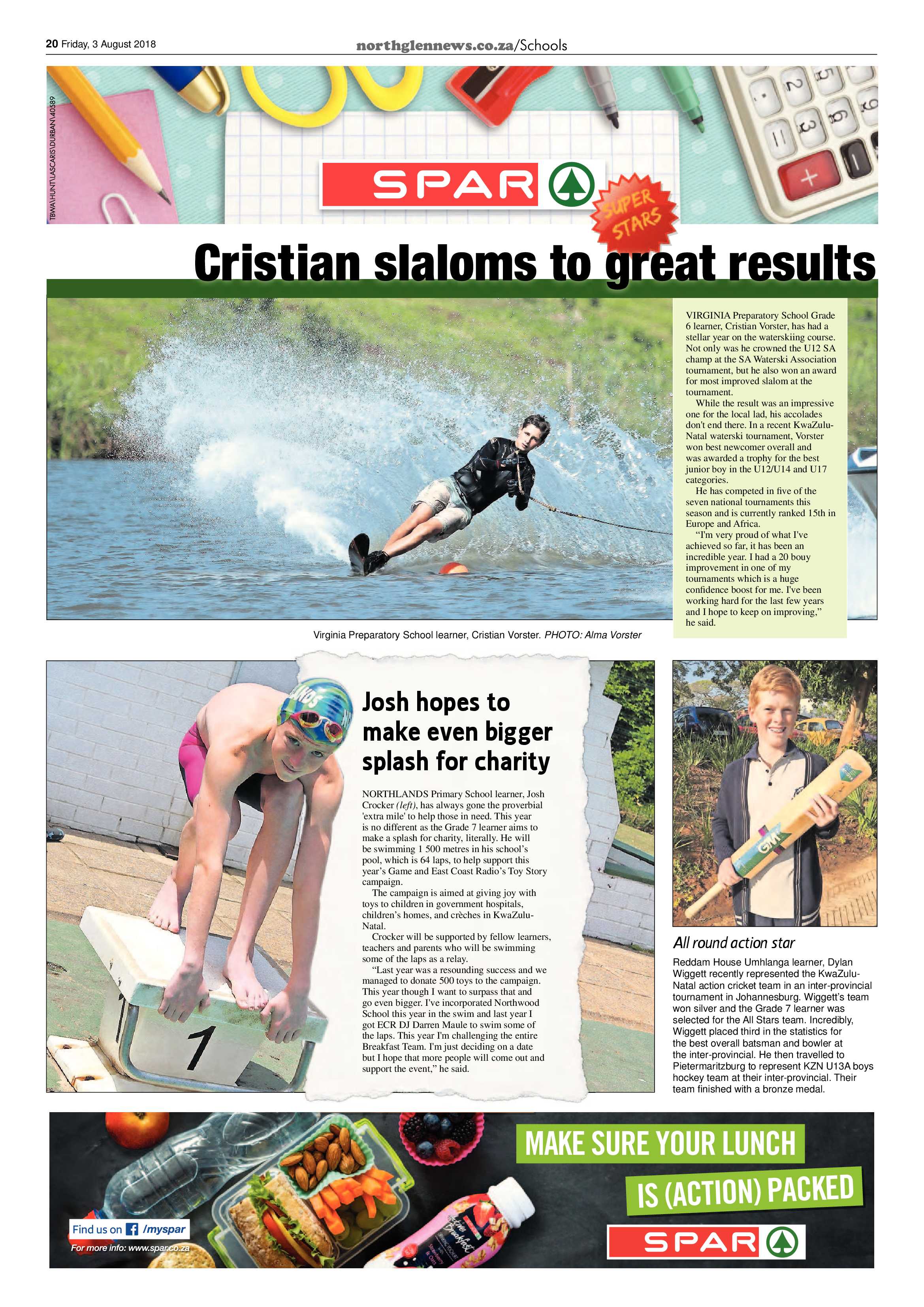 Northglen News 3 August 2018 page 20
