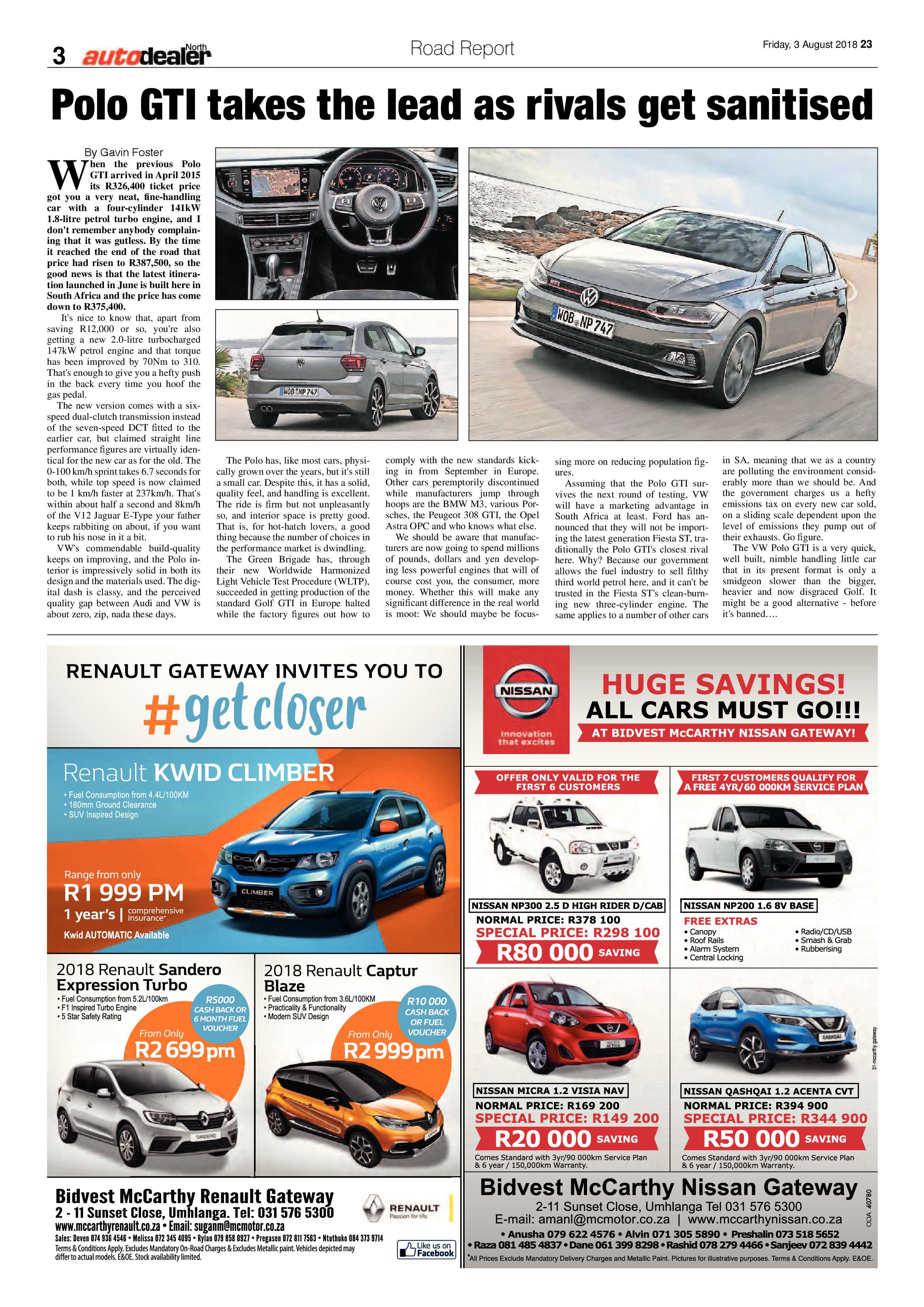 Northglen News 3 August 2018 page 23