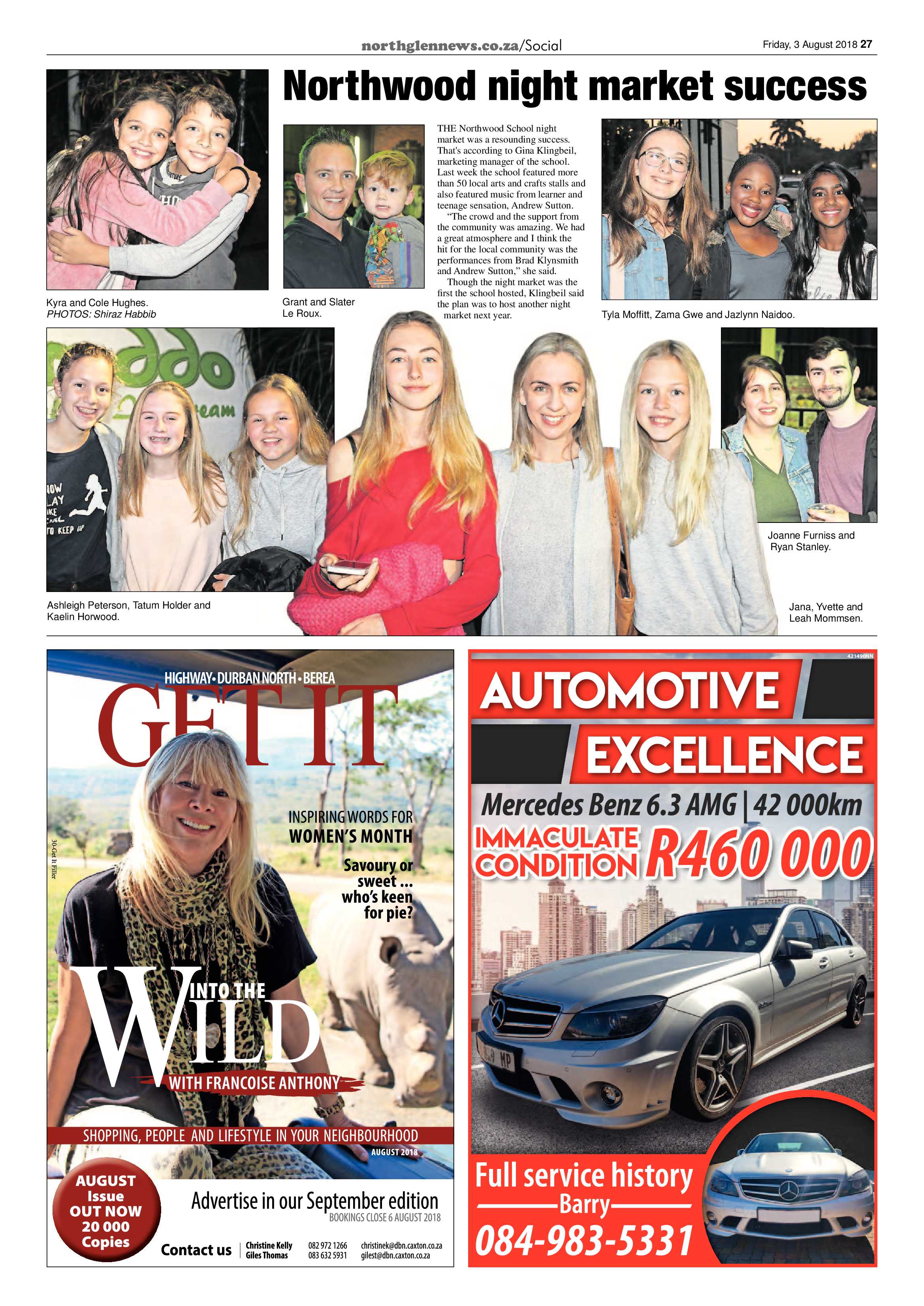 Northglen News 3 August 2018 page 27