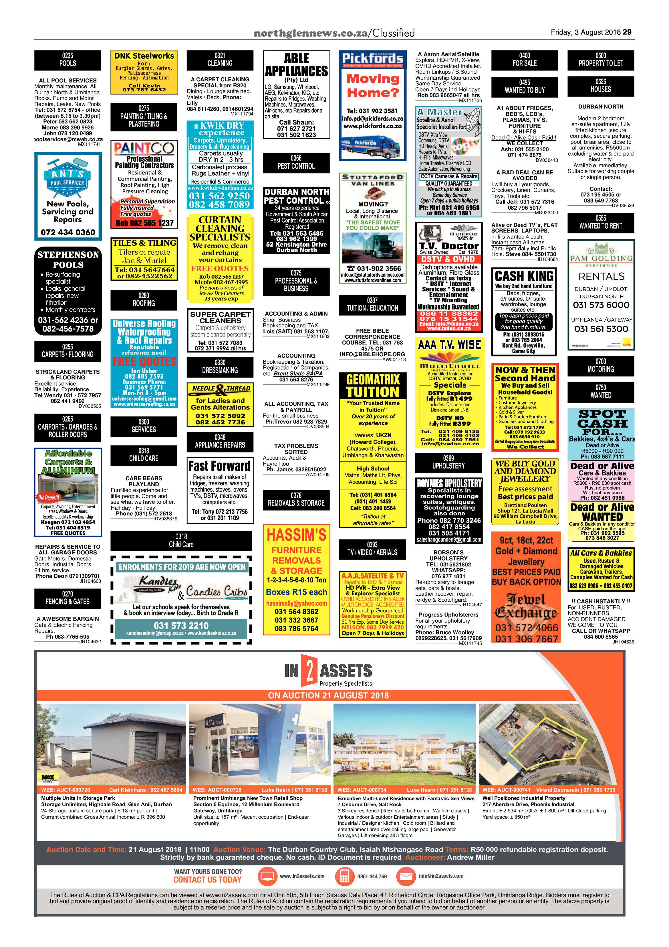 Northglen News 3 August 2018 page 29