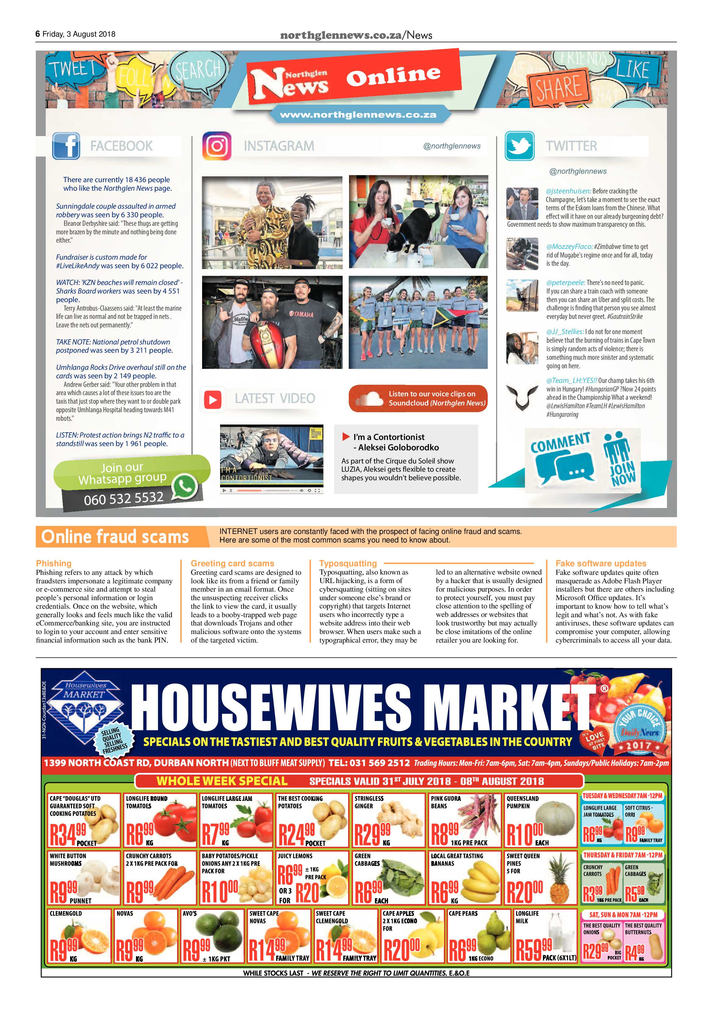 Northglen News 3 August 2018 page 6
