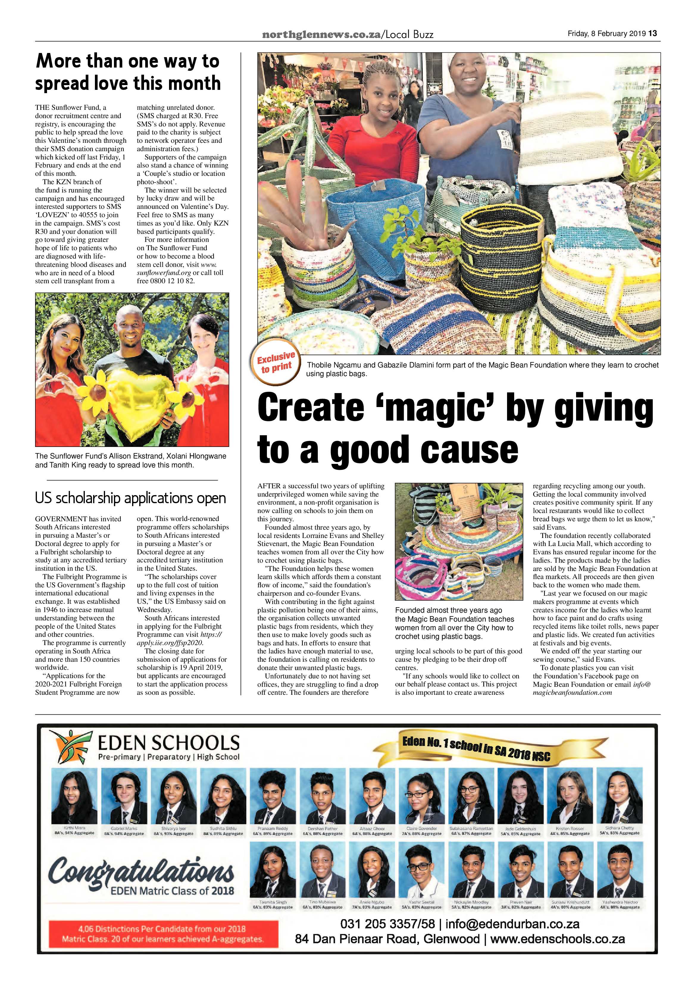 Northglen News 8 February 2019 page 13