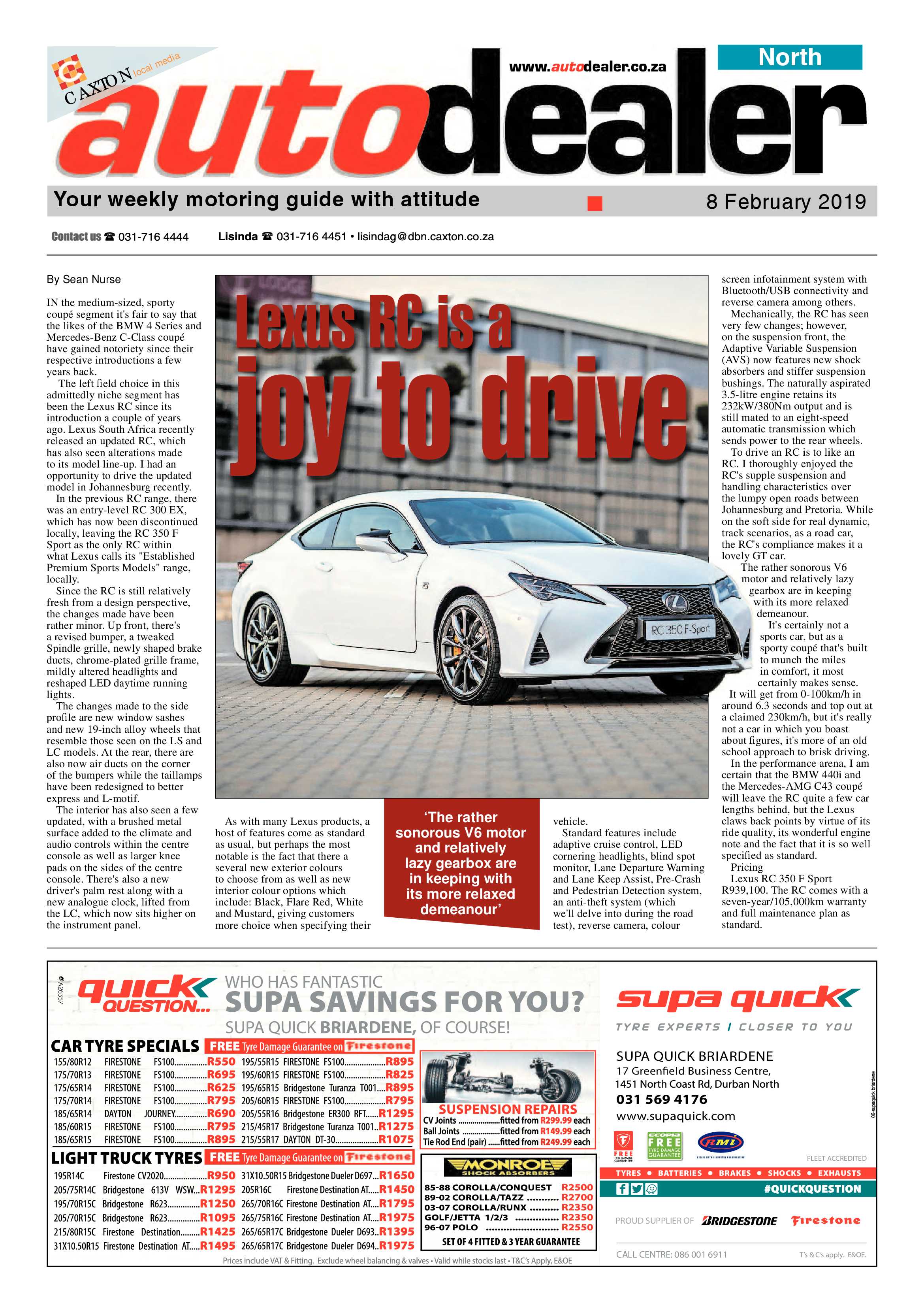 Northglen News 8 February 2019 page 15