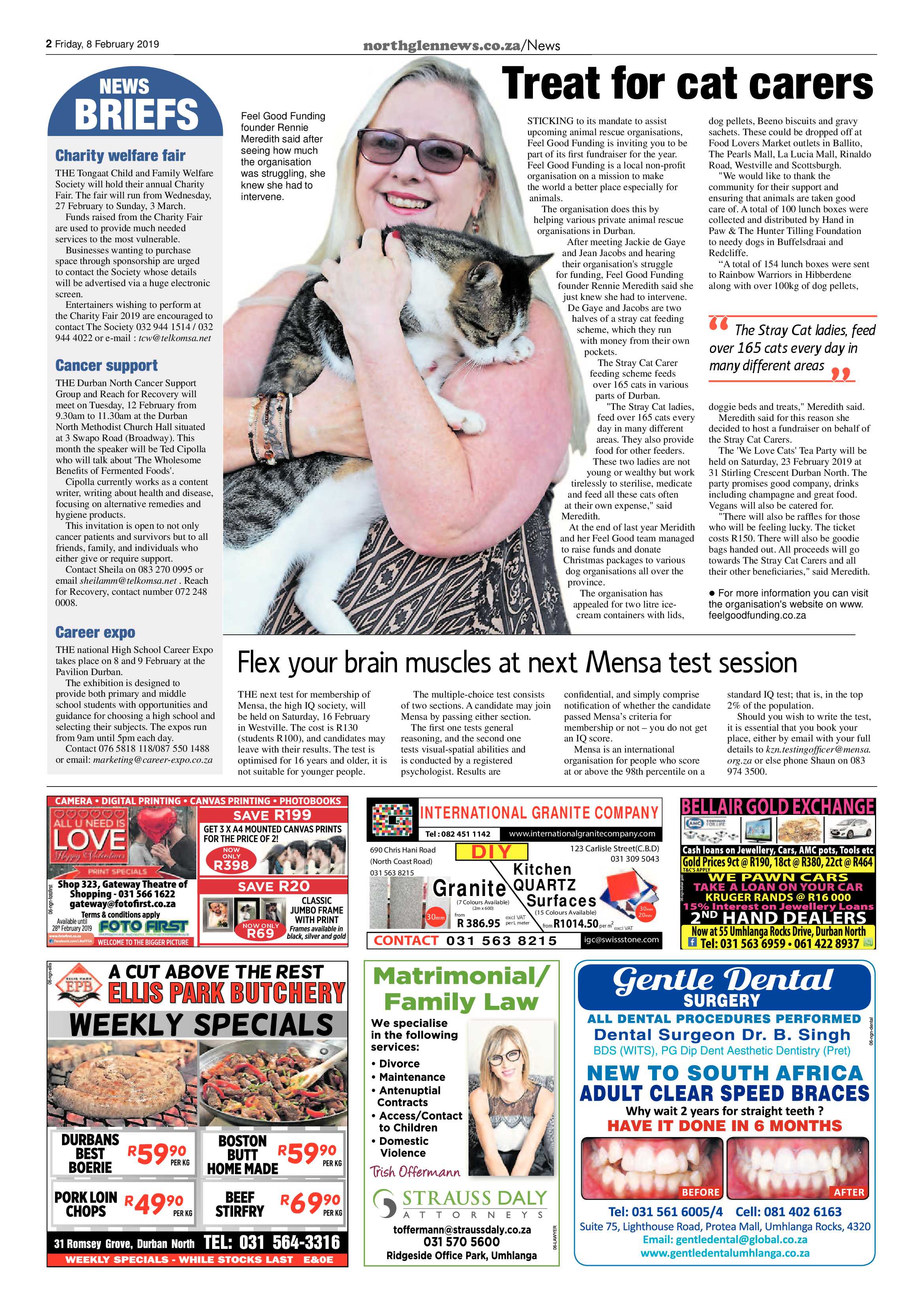 Northglen News 8 February 2019 page 2