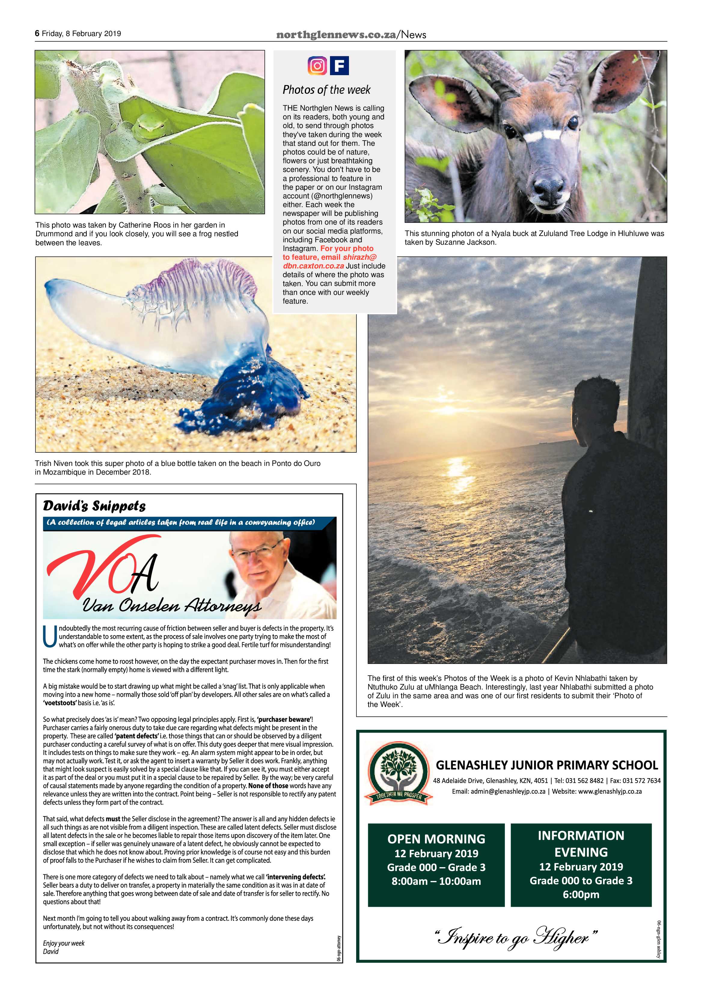 Northglen News 8 February 2019 page 6