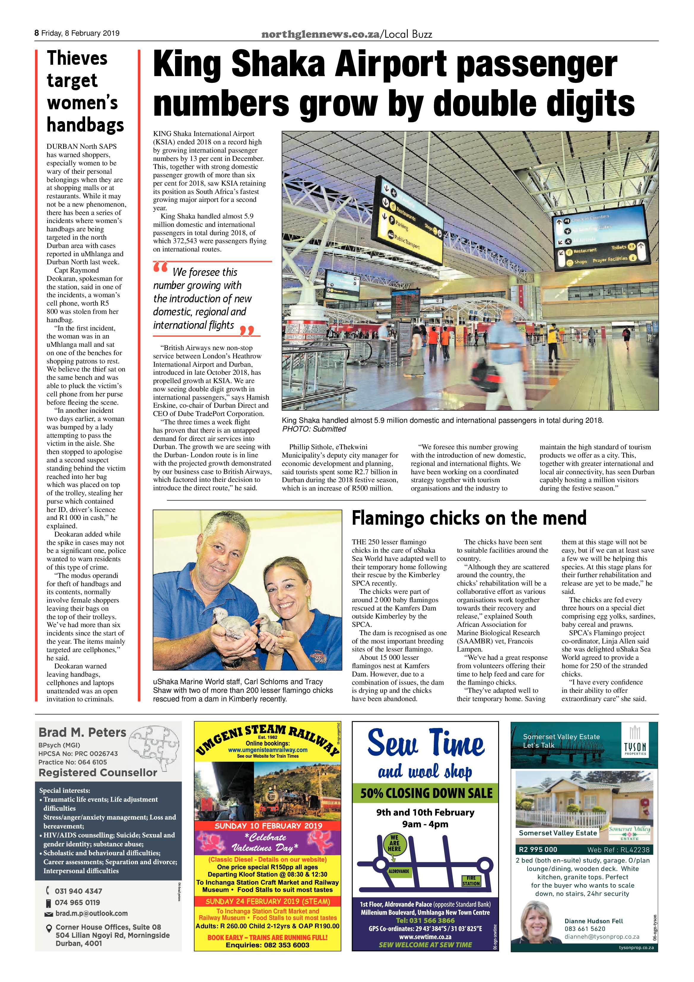 Northglen News 8 February 2019 page 8