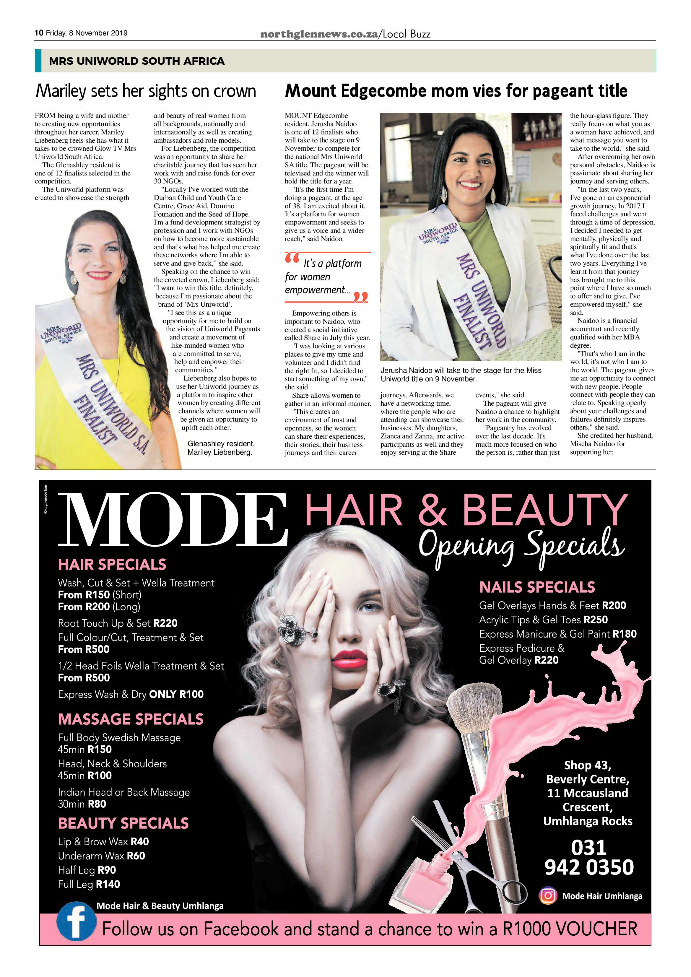 Northglen News 8 November 2019 page 10