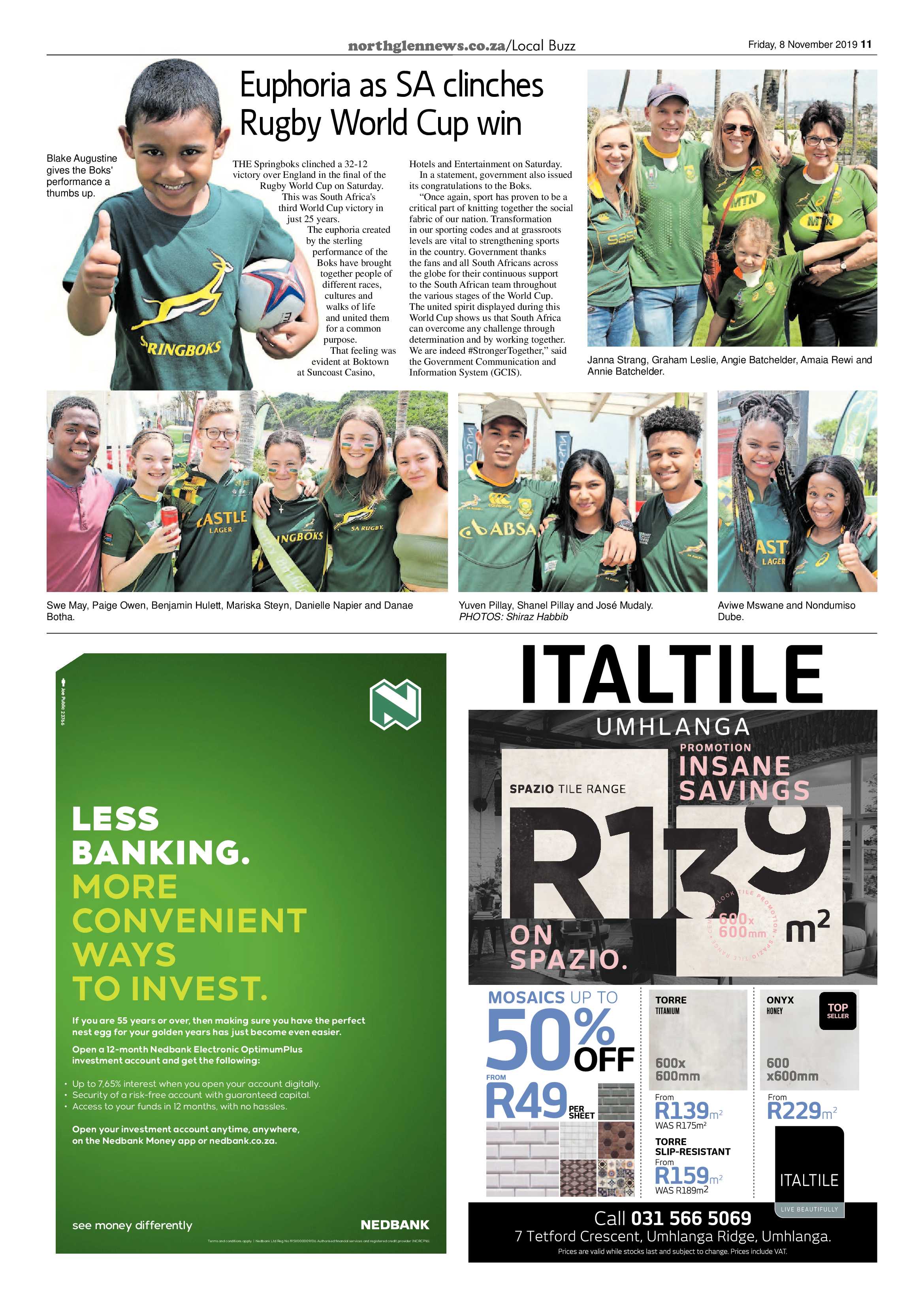 Northglen News 8 November 2019 page 11