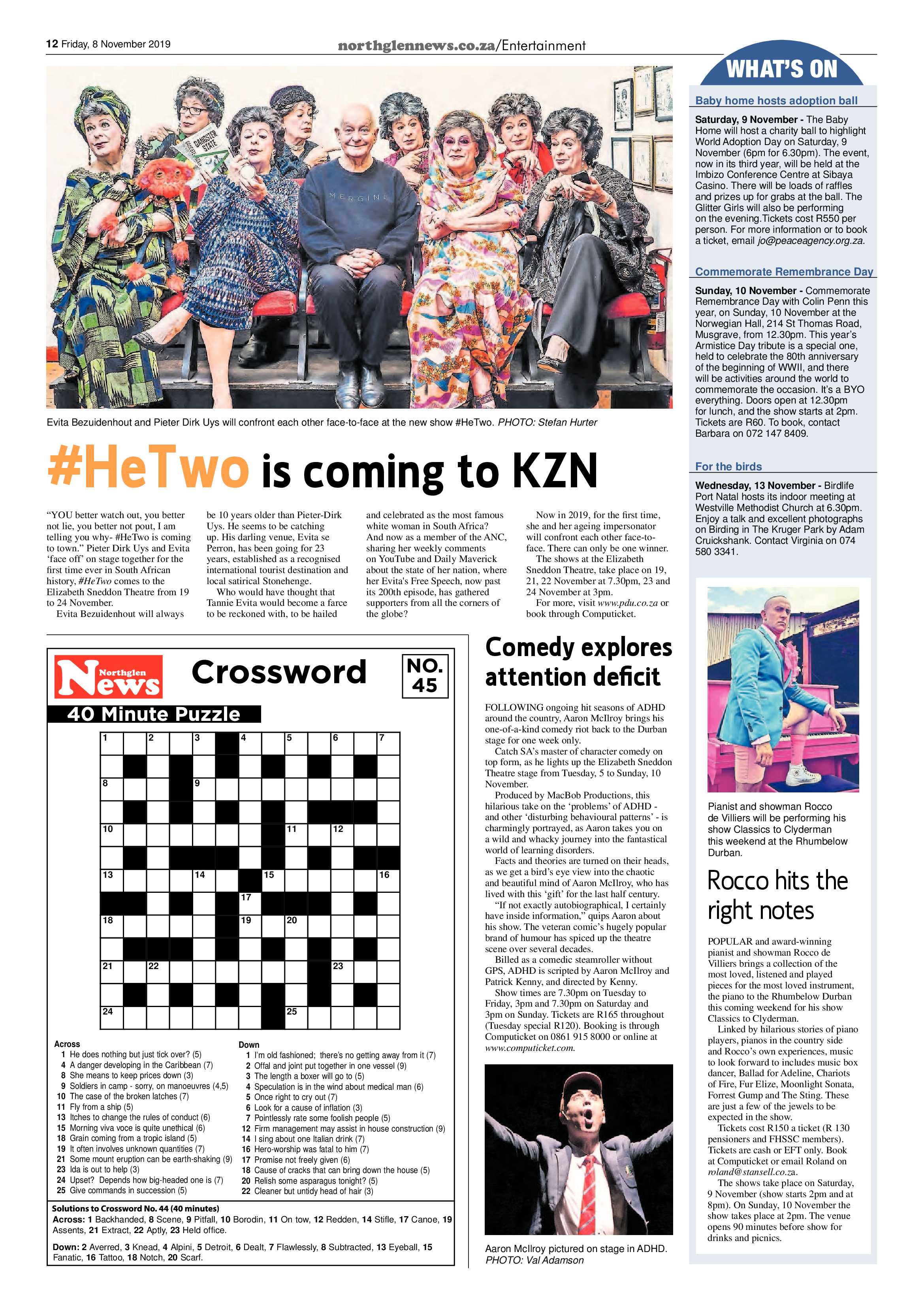 Northglen News 8 November 2019 page 12