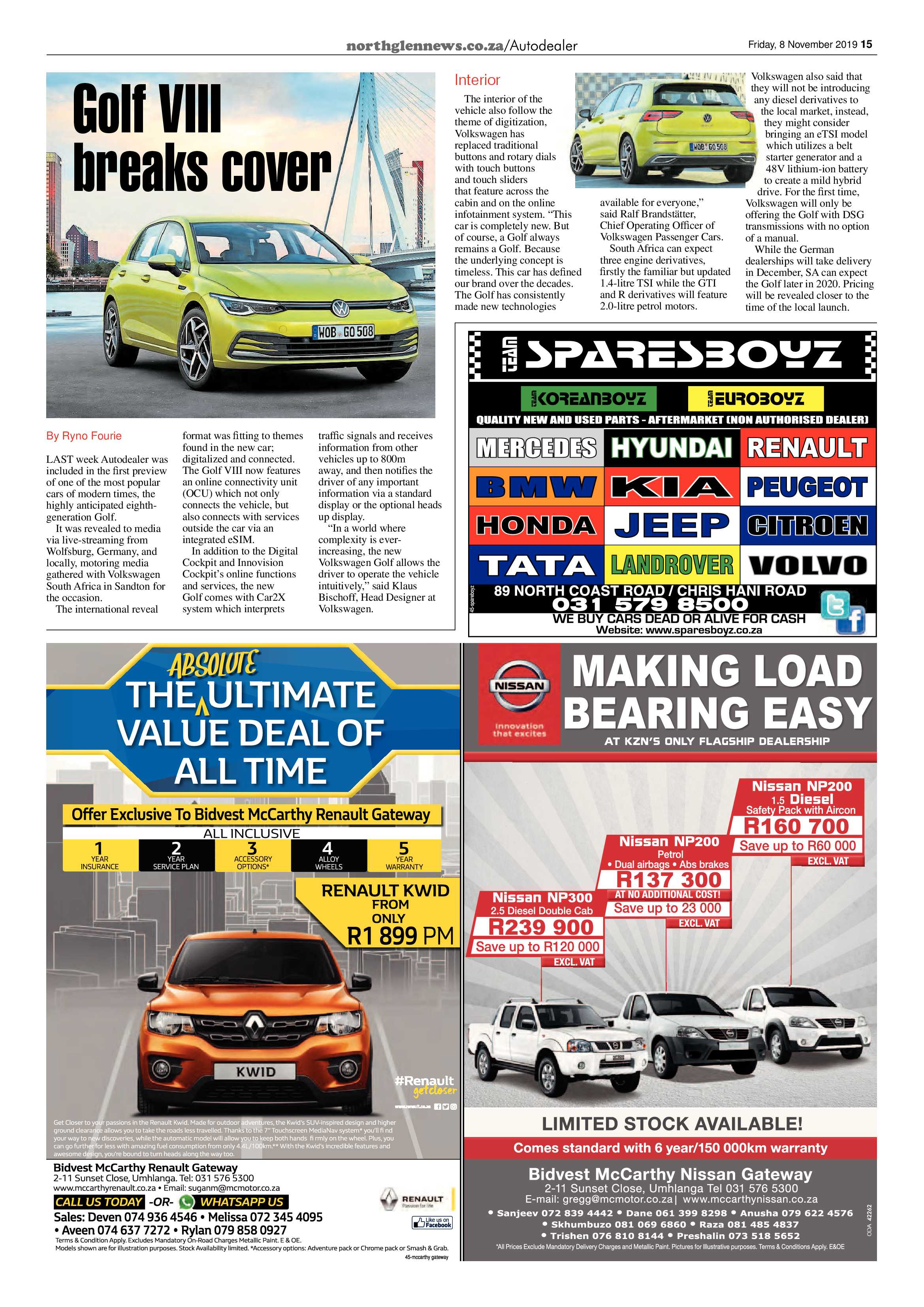Northglen News 8 November 2019 page 15