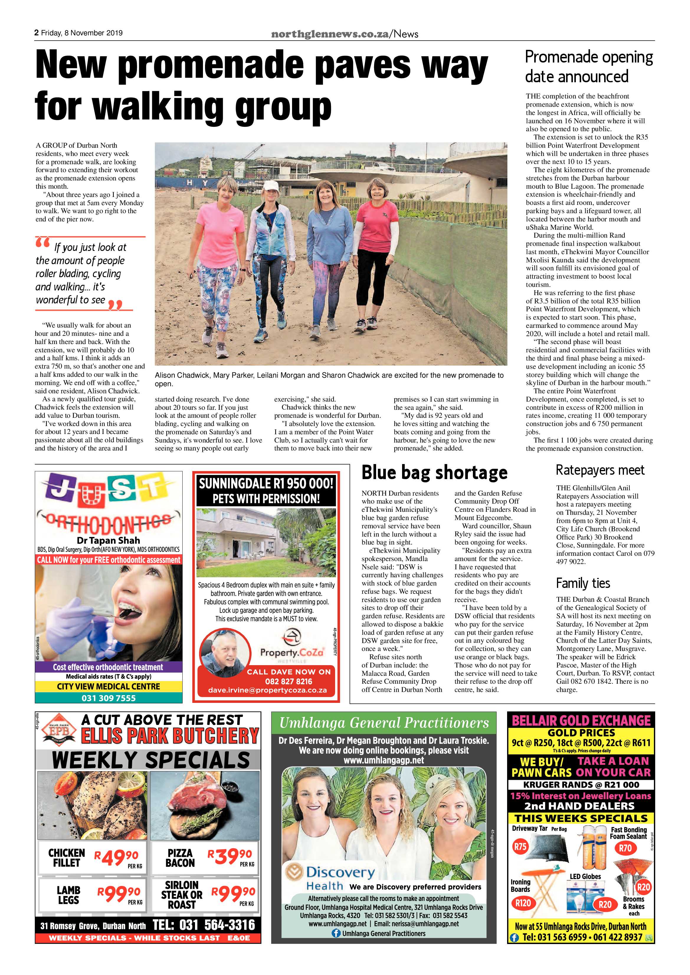Northglen News 8 November 2019 page 2