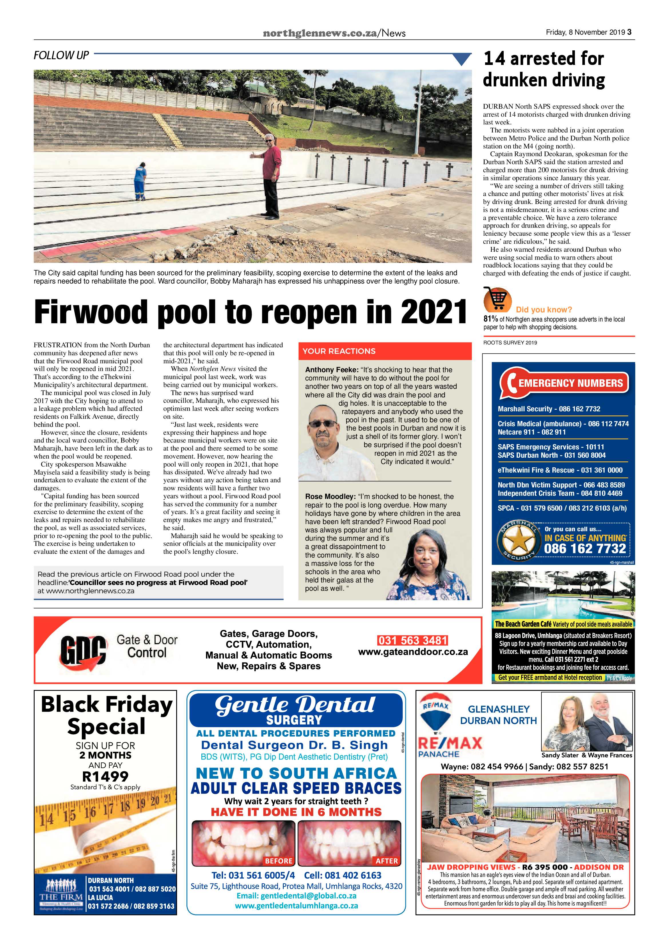 Northglen News 8 November 2019 page 3