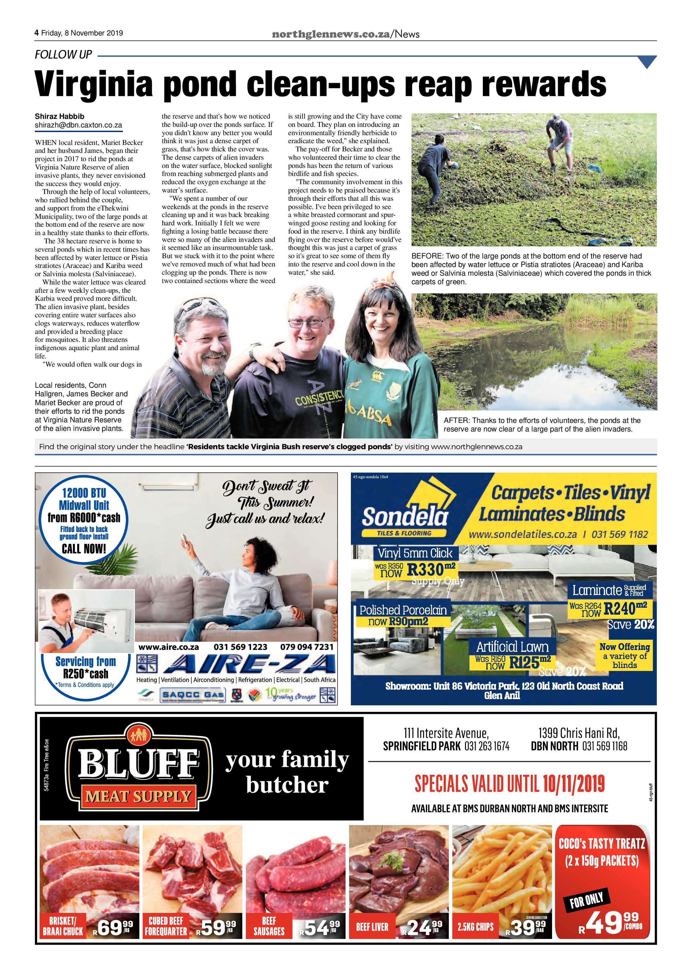 Northglen News 8 November 2019 page 4