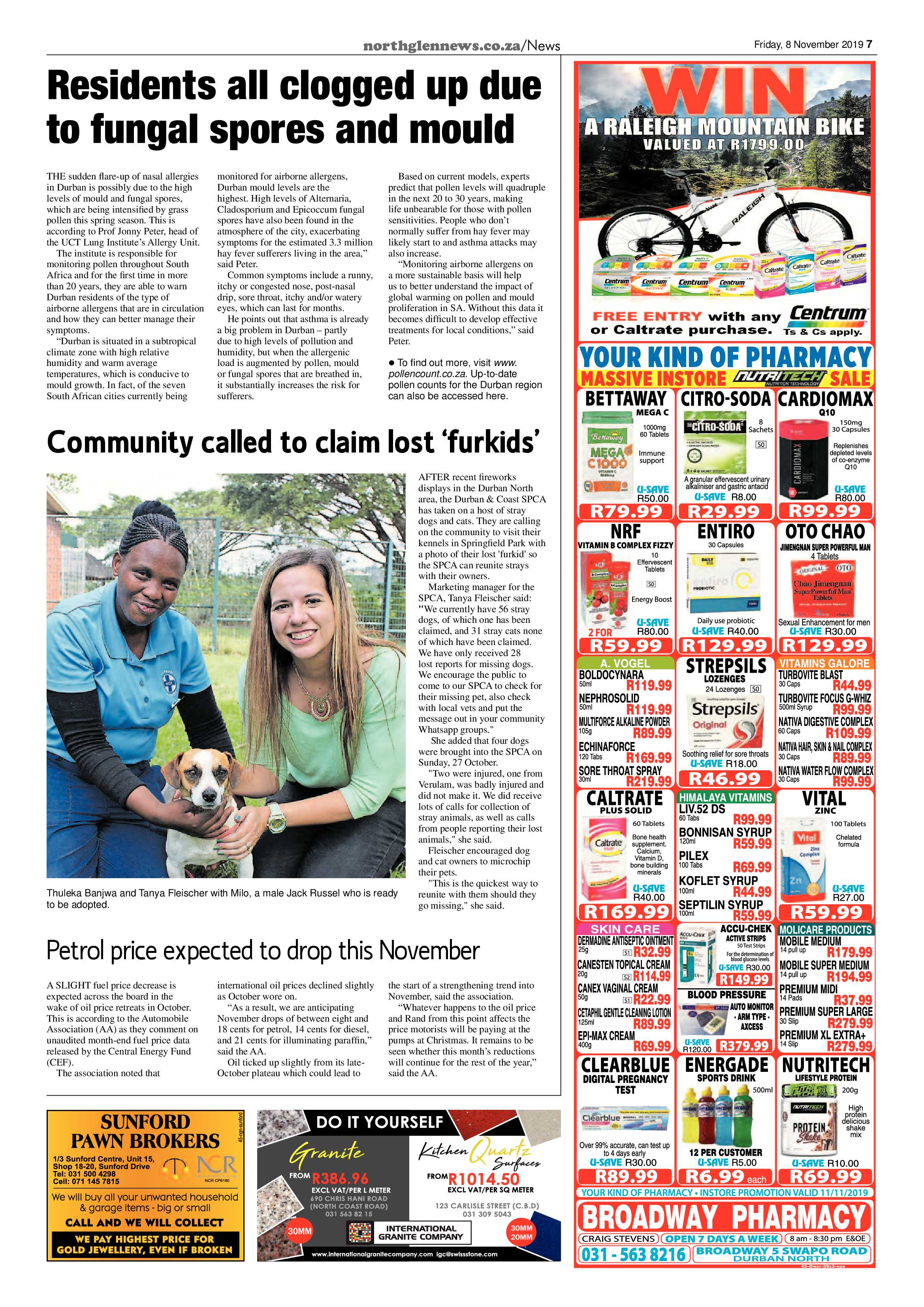 Northglen News 8 November 2019 page 7
