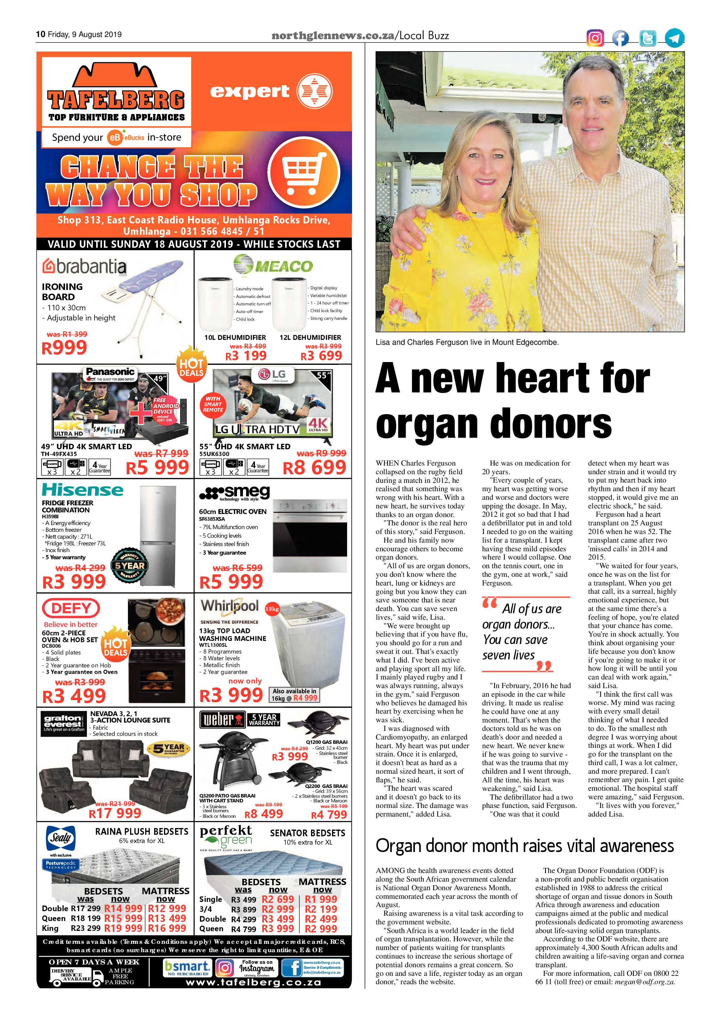Northglen News 9 August 2019 page 10