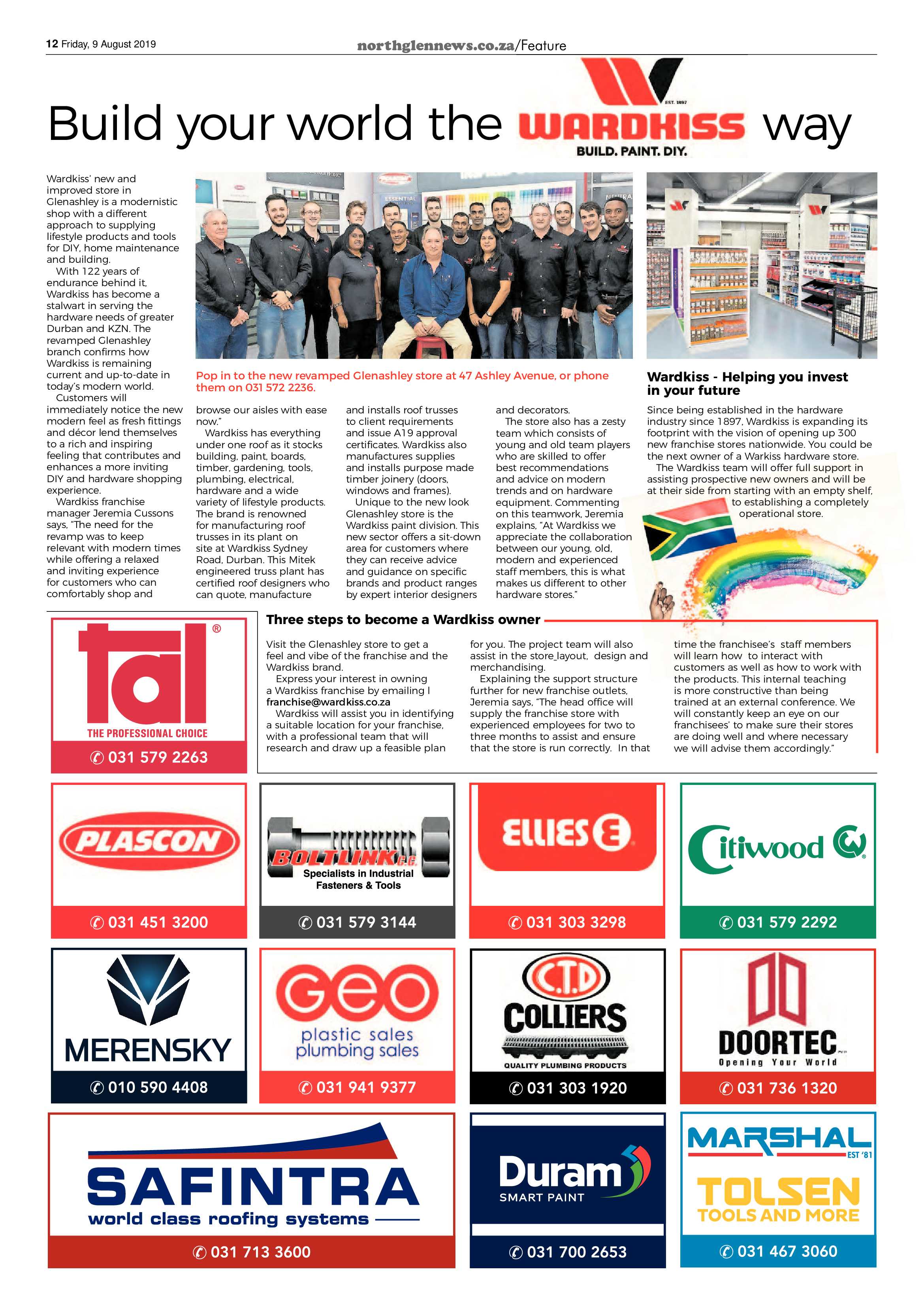 Northglen News 9 August 2019 page 12