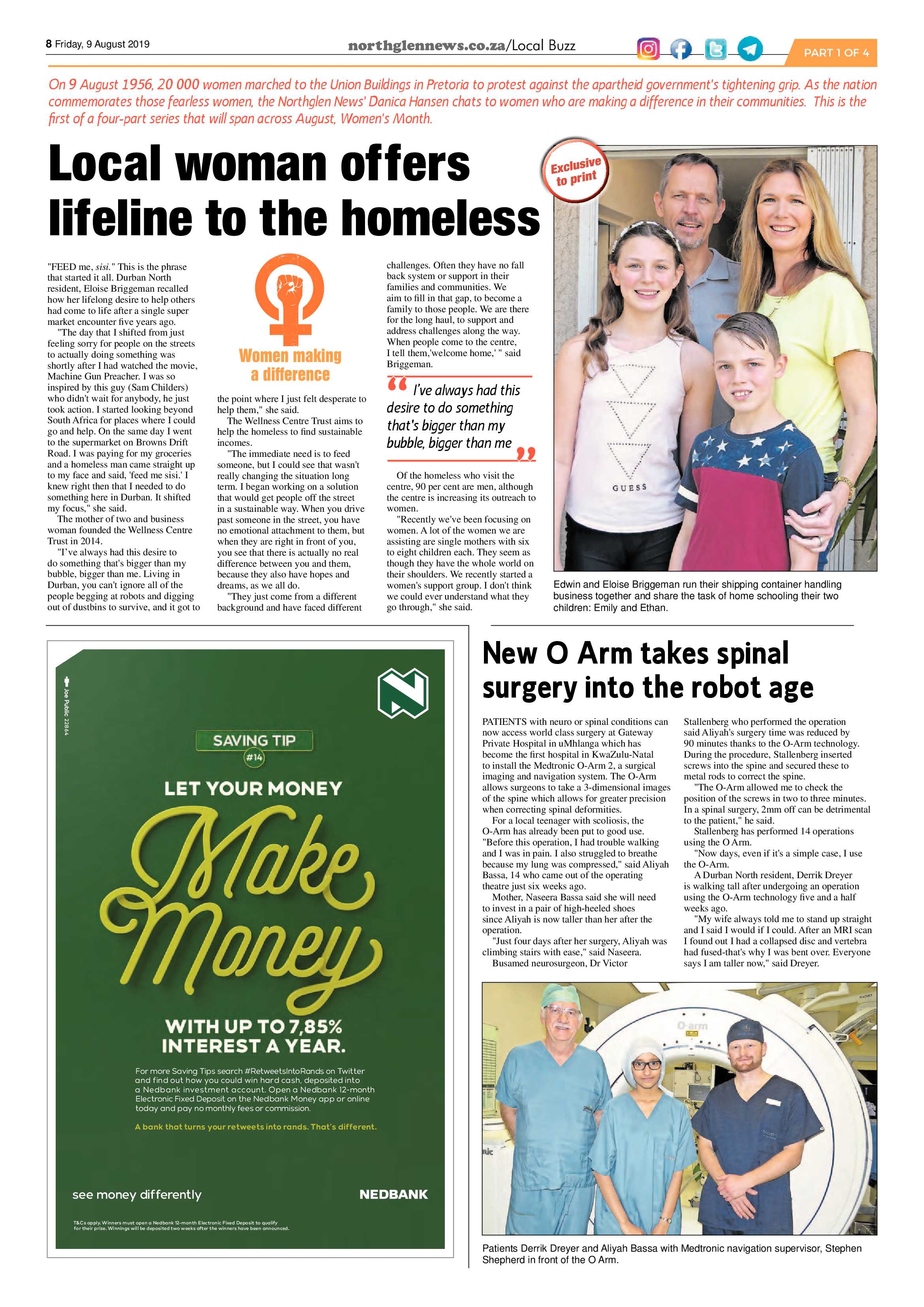 Northglen News 9 August 2019 page 8
